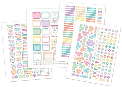 Pastel Pop Lesson Planner 8.5 inches X 11 inches