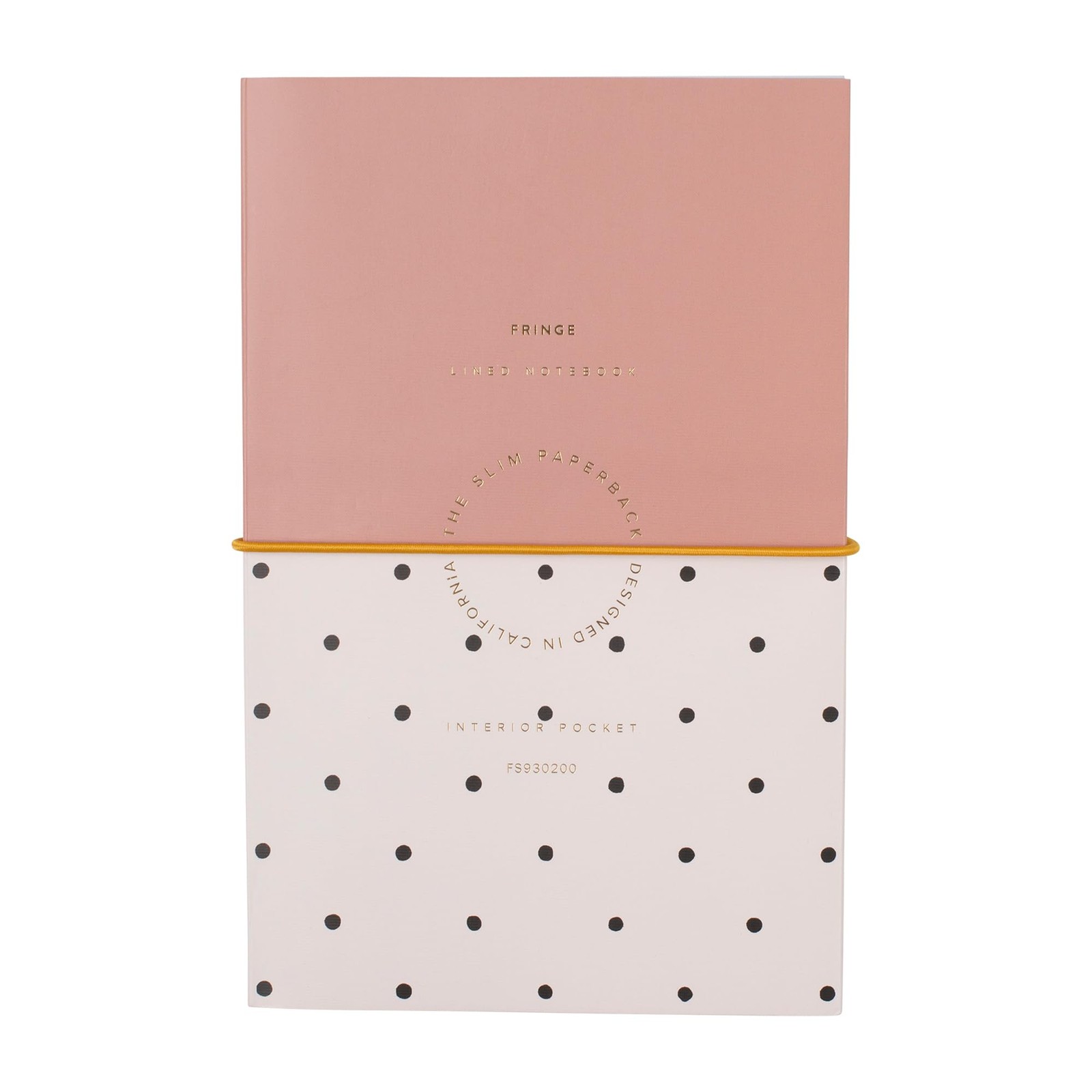Fringe Studio Slim Paperback Journal W/Elastic Cord Closure, Multicolored