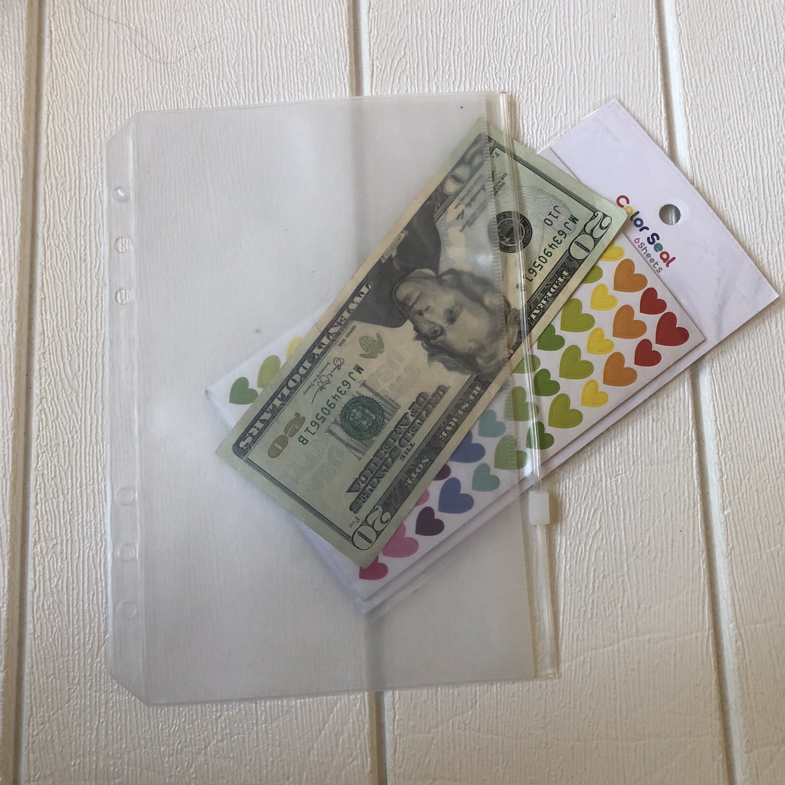 Pocket Zipper Organizer Fits For GM Size Agenda – PVC envelope size A5