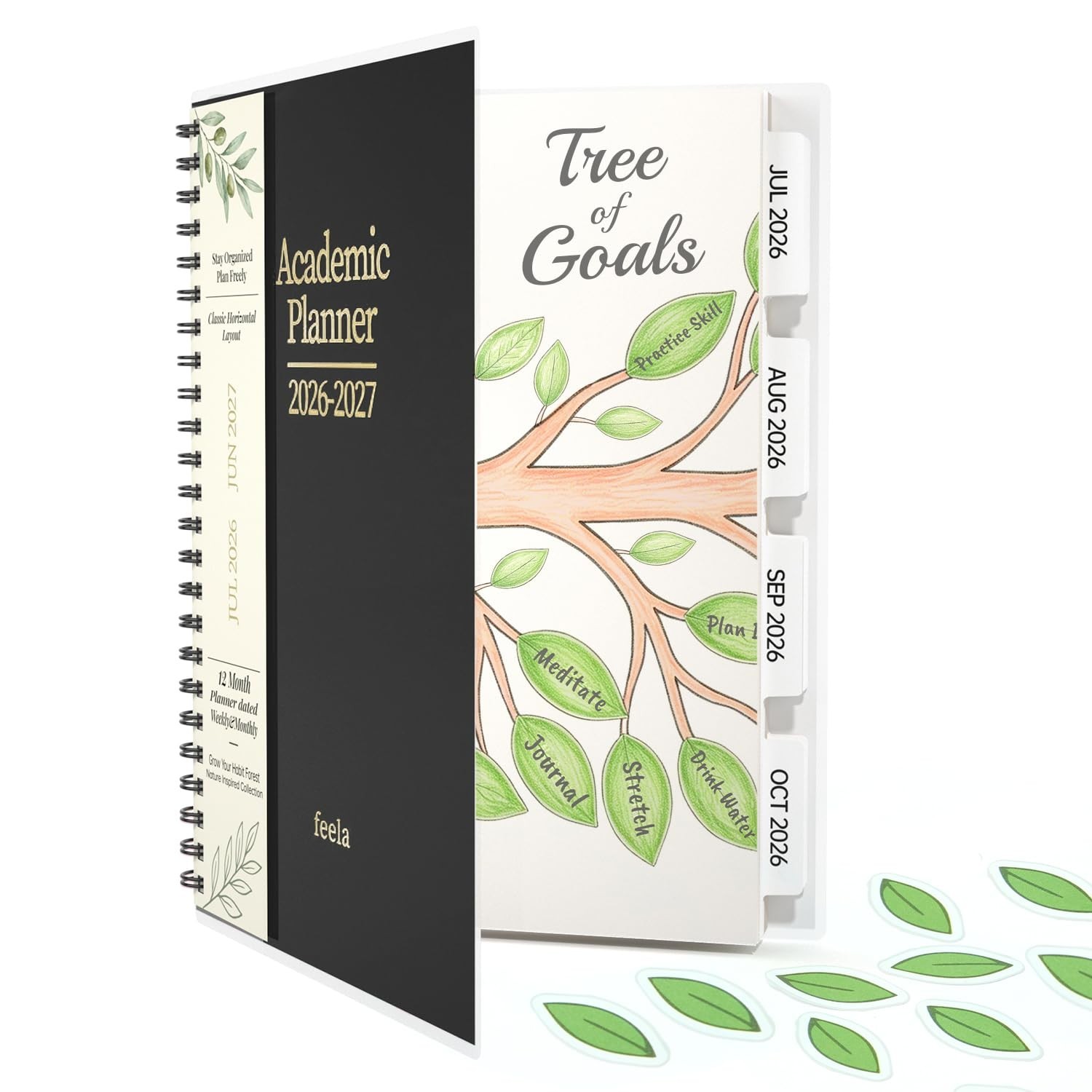 Academic Year Planner 2026-2027, Student Teacher Agenda, Monthly Weekly Calendar