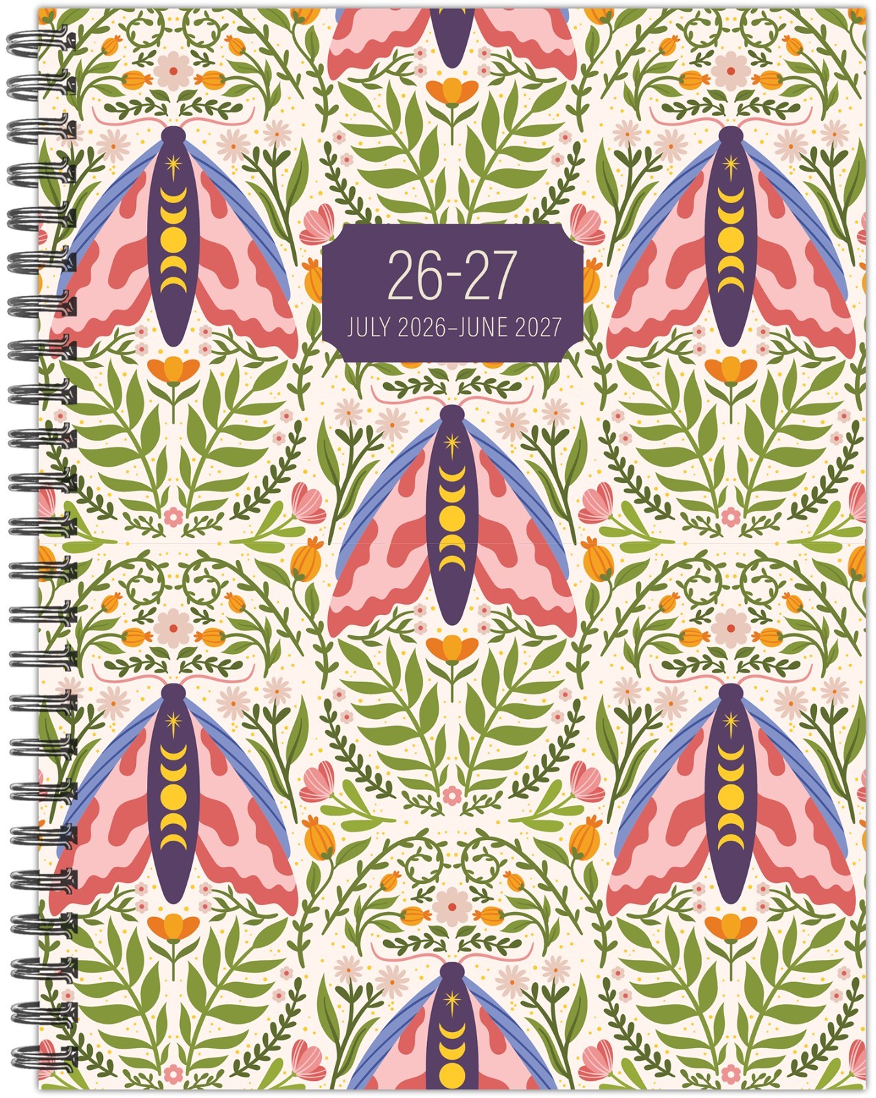 Verdant Folk Academic Year July 2026 – June 2027 6.5″ x 8.5″ Weekly Planner