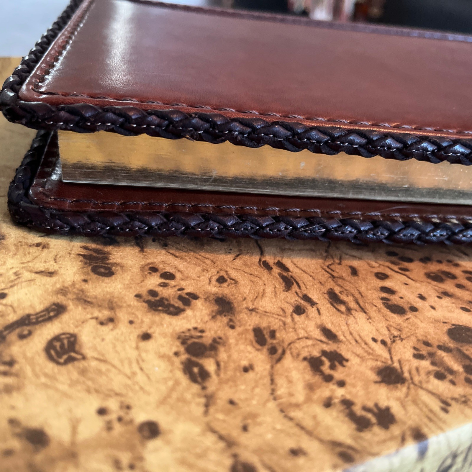 Handmade Genuine Leather Journal – Blank-made In Italy New In Box