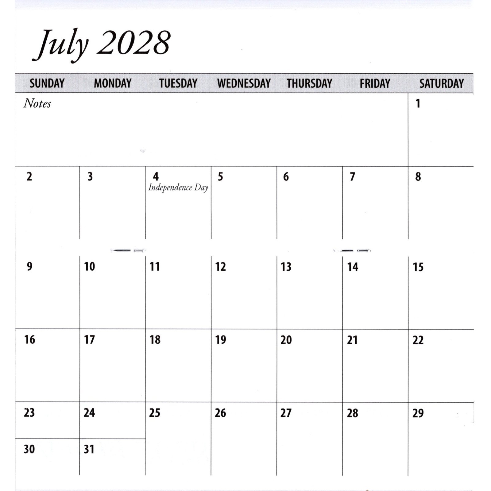 Funny Sayings 3 Year 2026 – 2028 Pocket Calendar Planner with Notepad