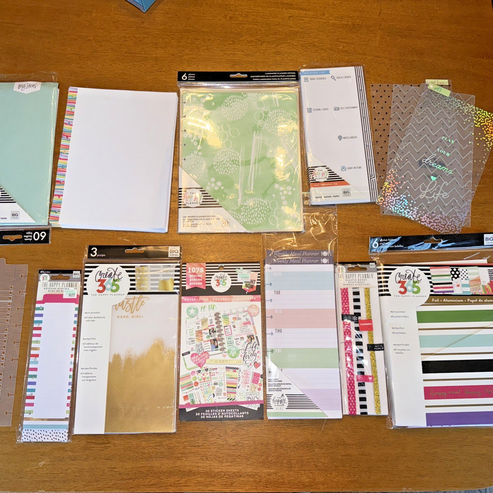 Big Assorted Lot The Happy Planner + Agenda 52 & Create 365 Destash Lot