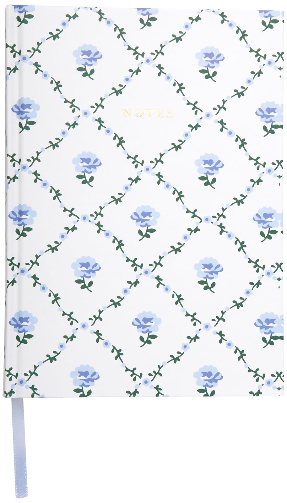 Laura Ashley Premium Hardcover Writing Journal | 256 Lined Pages | 6X8, White