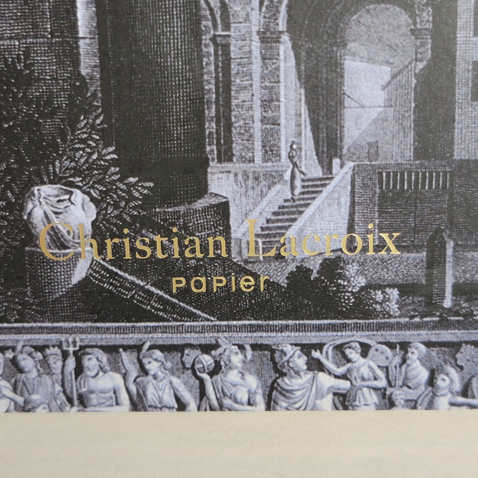 *GORGEOUS* Christian Lacroix Papier Travel Journal Notebook Lined Embellished