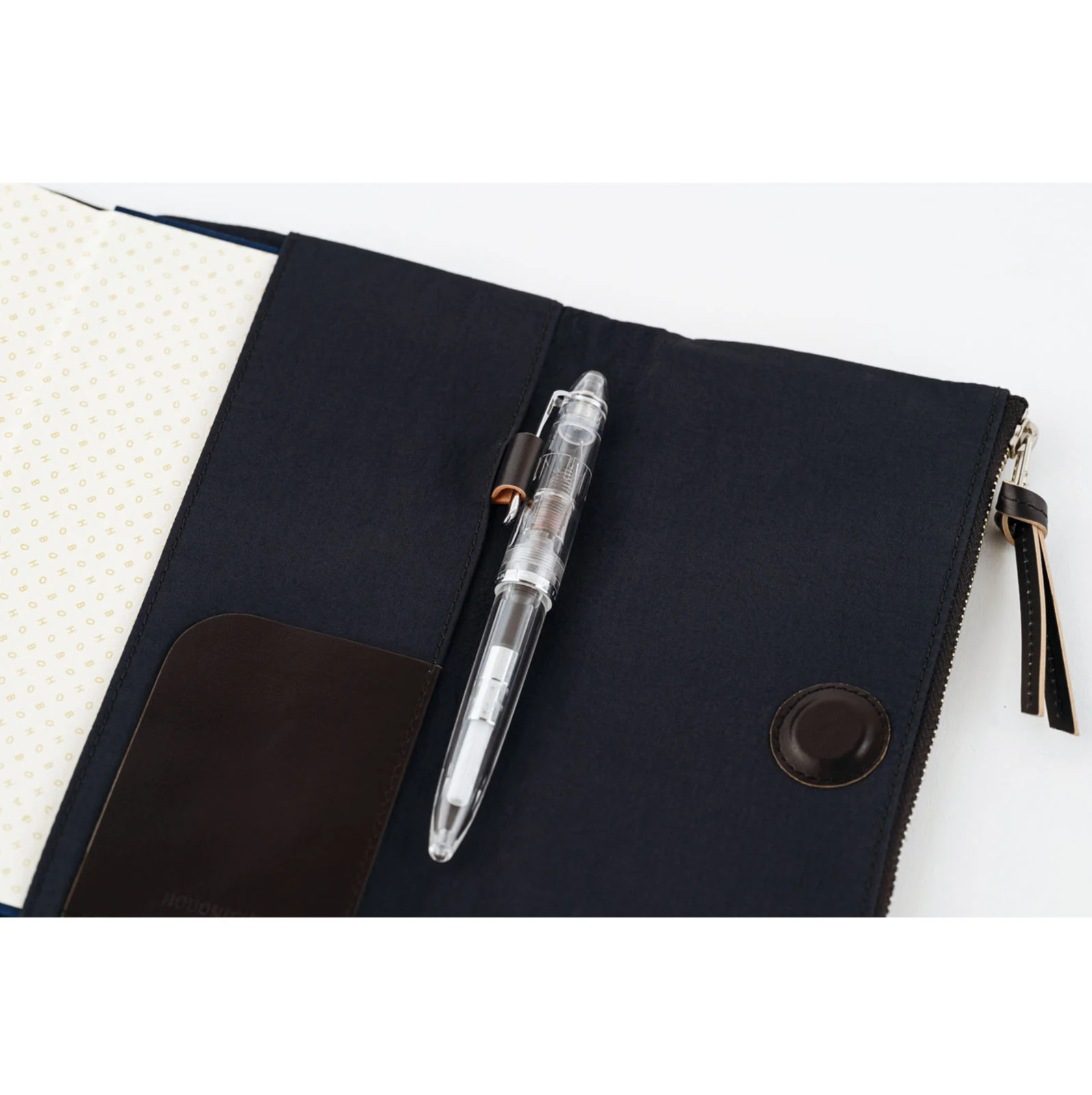 Japan Hobonichi Tragen Techo Weekly Notebook Planner Cover Black