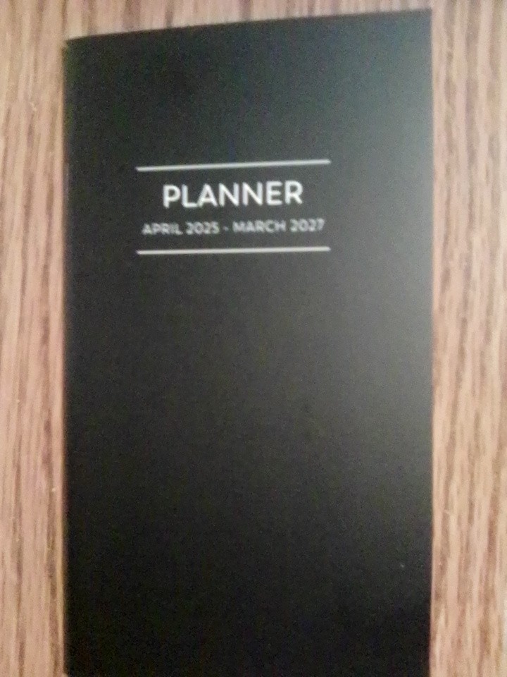 Pen & Gear April 2025 – March 2027 Monthly Pocket Mini Planner 3.75″x6.75″