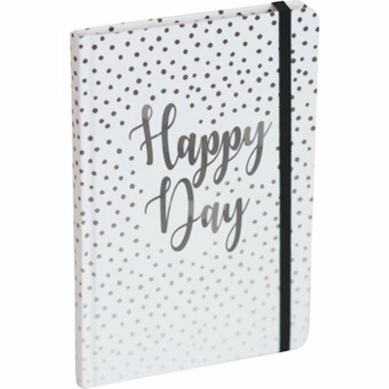 New – Happy Day Journal with Elastic Closure