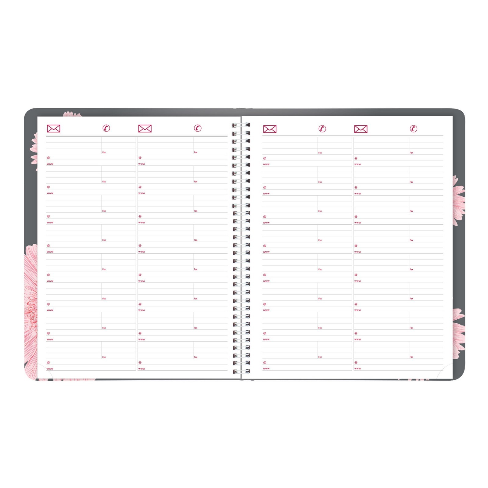 2026 Brownline CB950G.05 Pink Daisy Weekly Appointment Book, 8-1/2 x 11″