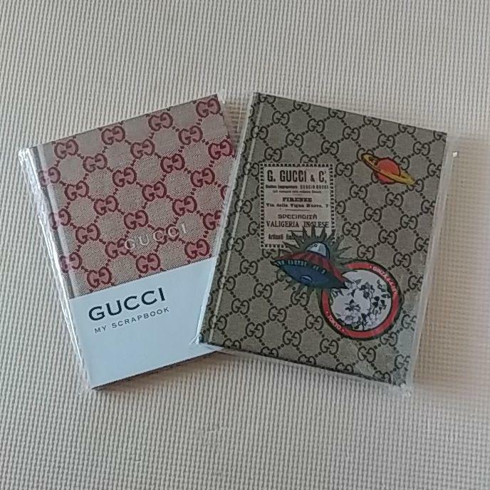 Gucci Baila Notebook 2 Set My Gucci Book & My Scrap Book Oggi Limited Japan New