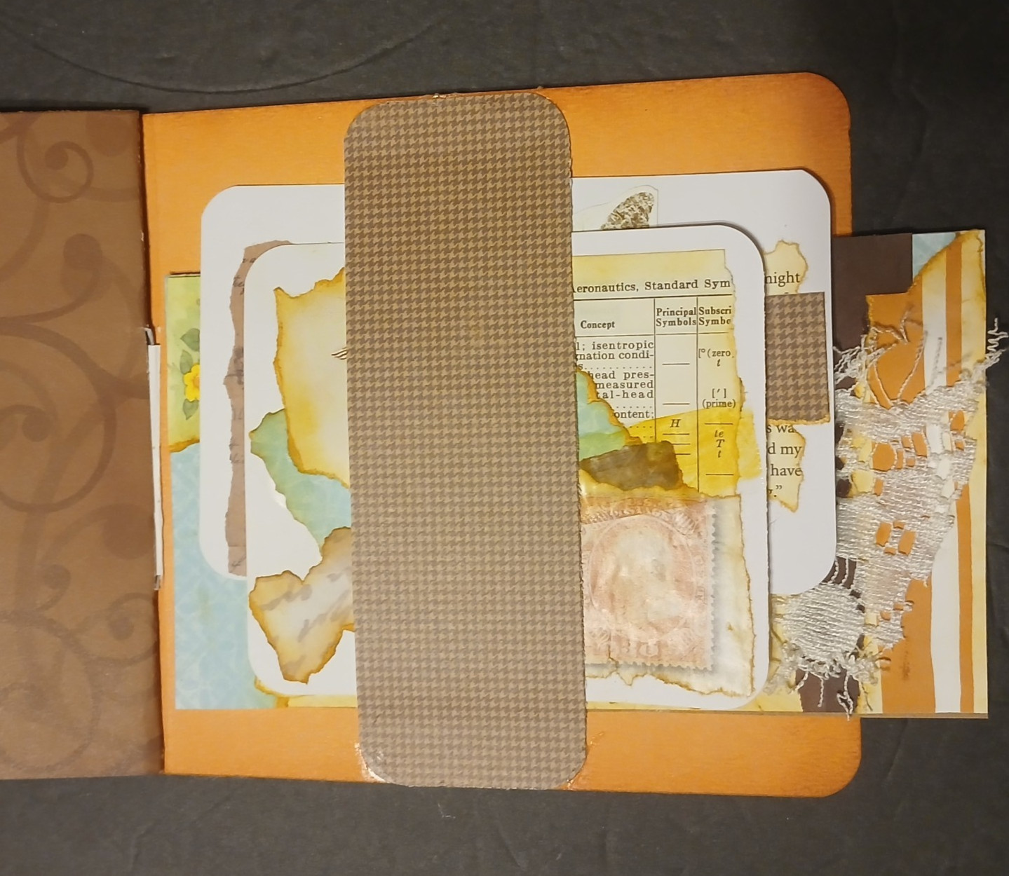 Lace Junk Journal Large Set Handmade Folio Ephemera Romantic Shabby JB