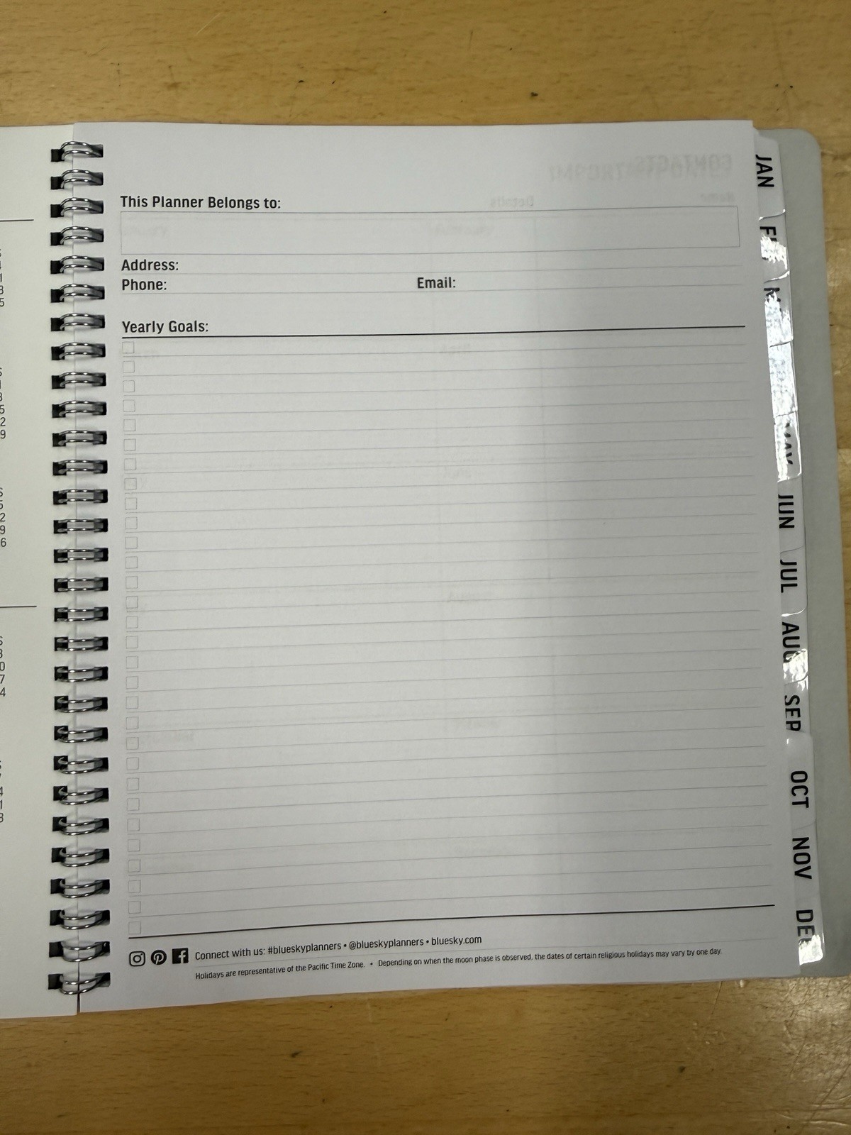AT-A-GLANCE 2026 Weekly Planner My Week Appointment Book Black Spiral
