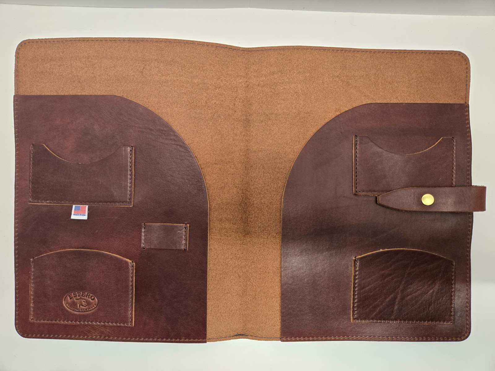 Handmade in the USA Leather Executive Portfolio