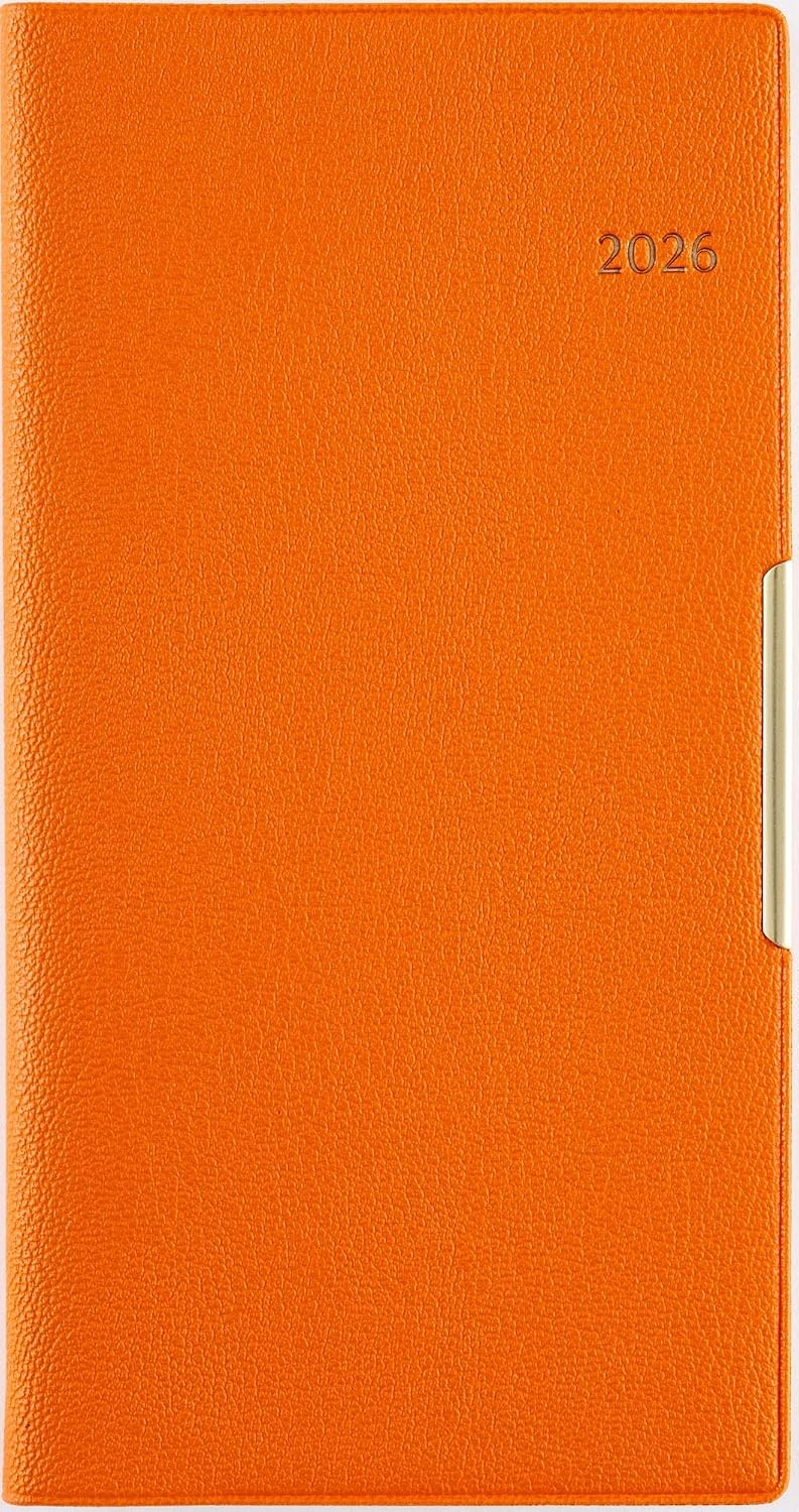 161 T’slim Planner, Takahashi Bookstore, 2026 Edition, Orange, Monthly, Planner