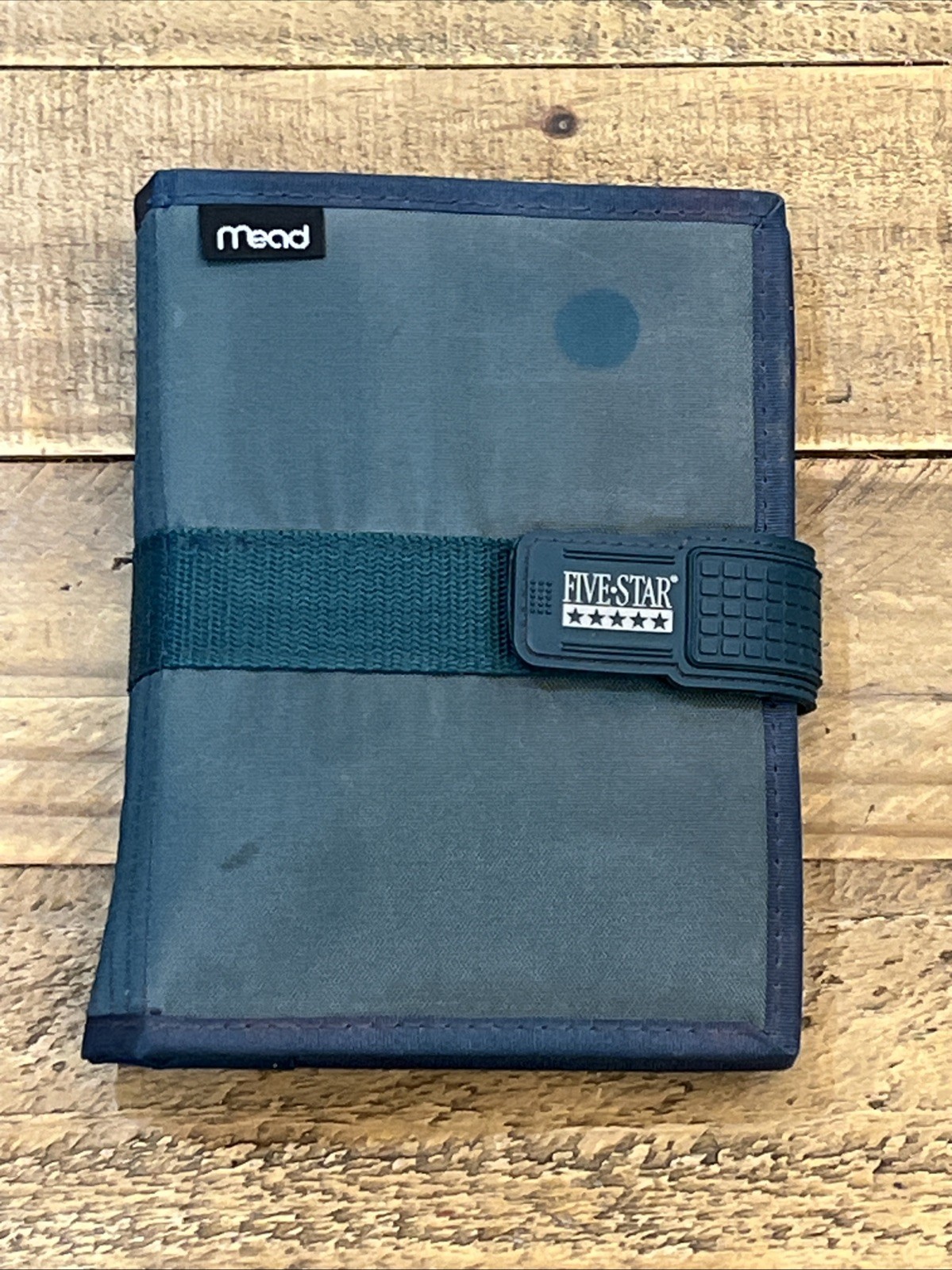 Vtg 1996 Mead FIVE STAR Student Day Planner – Y2K Day Planner Green (Read) 7.5×6