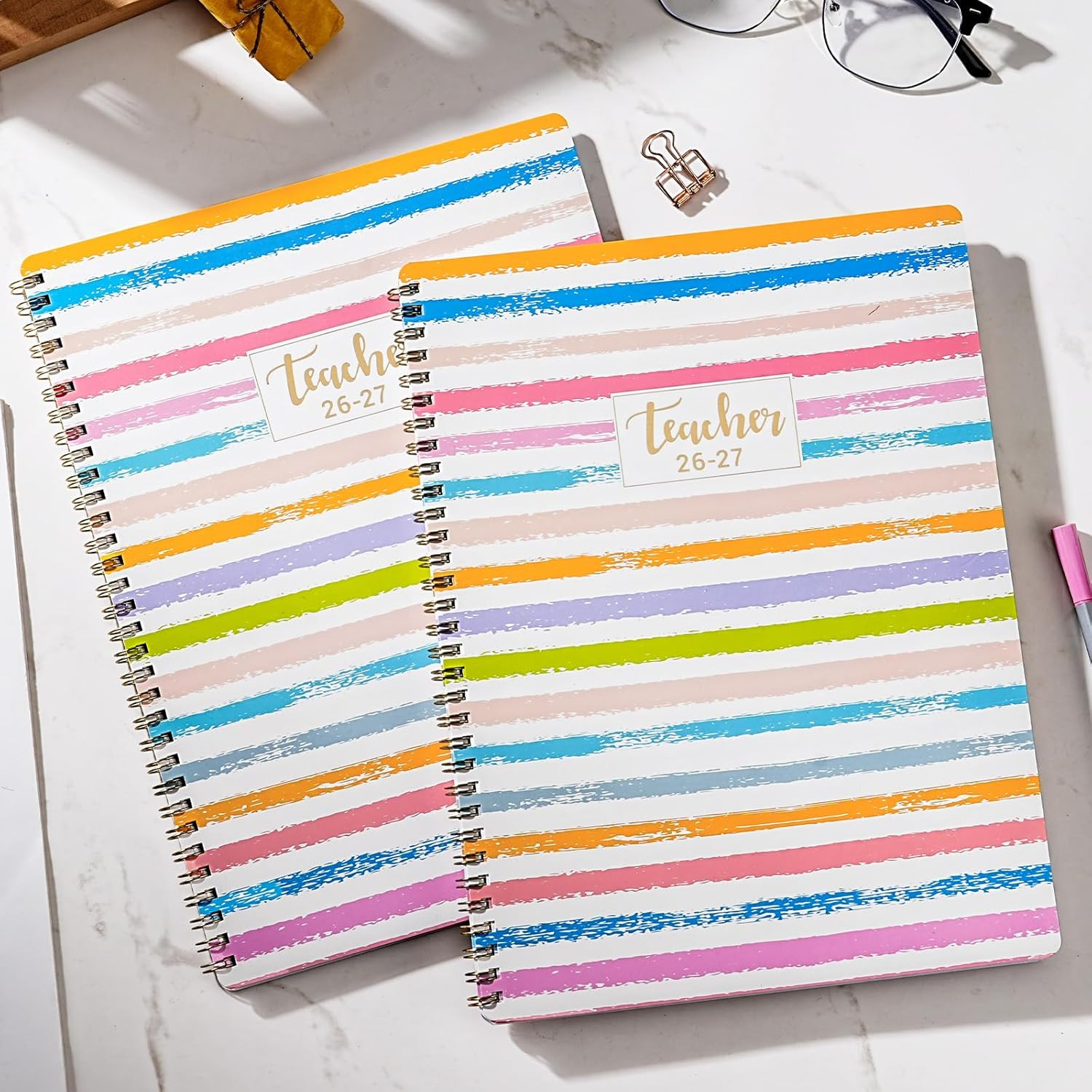 2026-2027 Teacher Planner – July 2026 – June 2027, Lesson Planner 2026-2027, 8.5