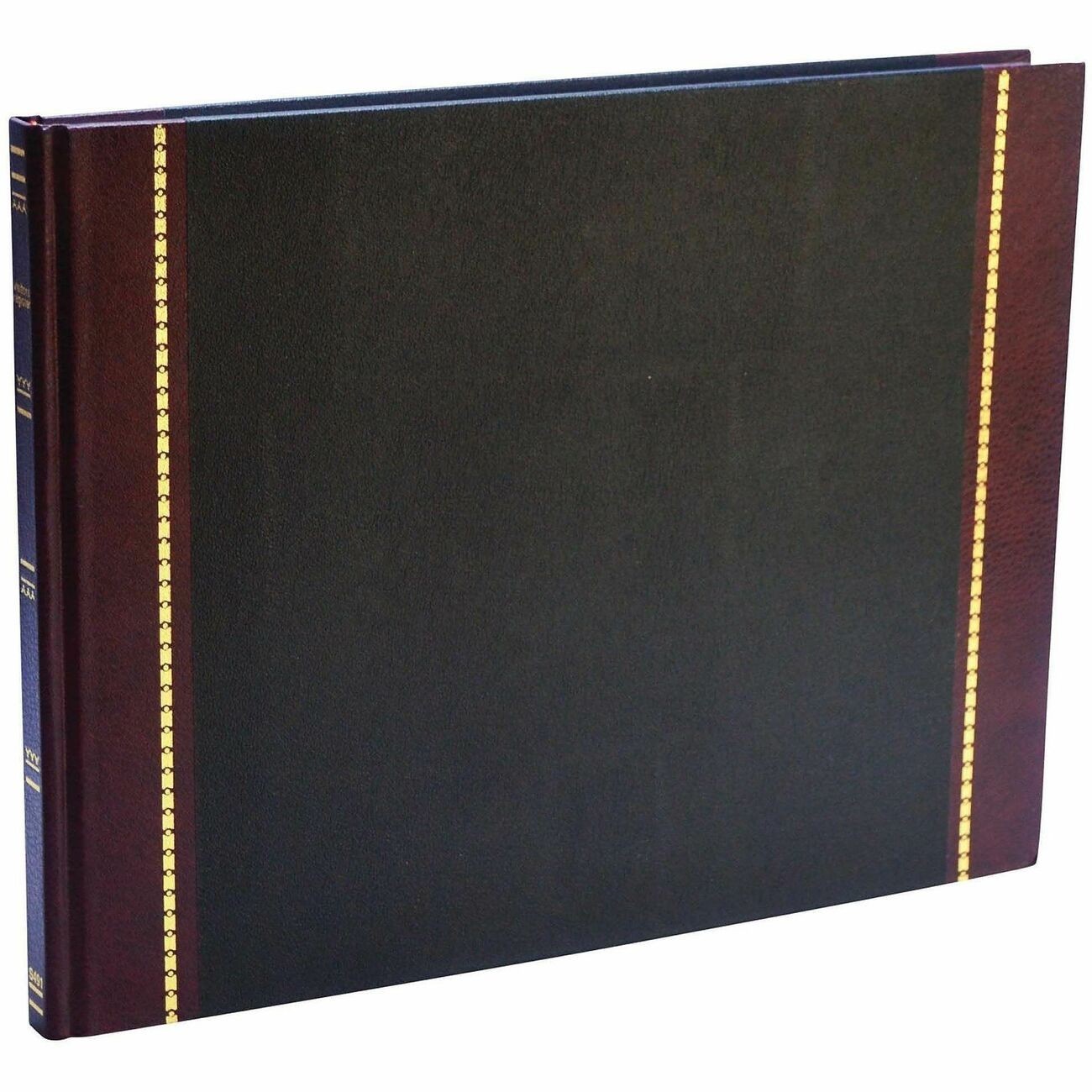 Acco S491 Visitor Register Book 208 Sheets Black 9.5×12.25