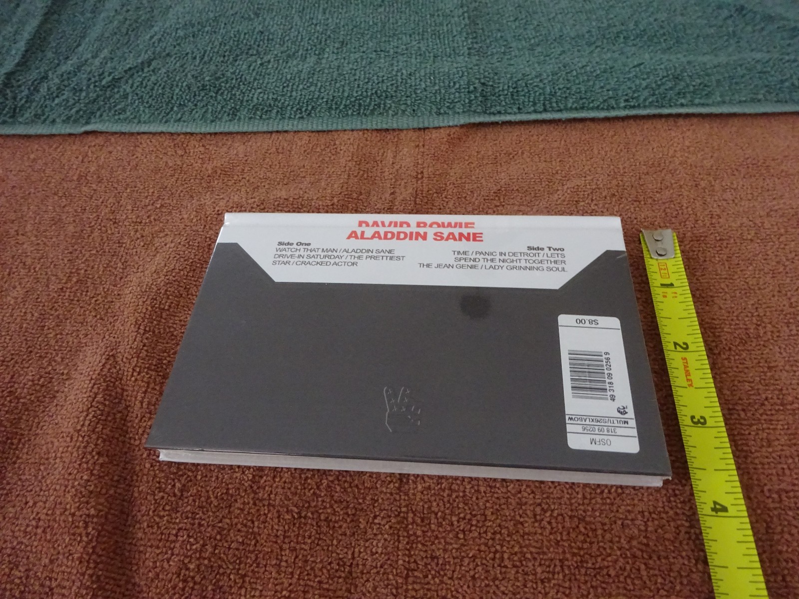 DAVID BOWIE ALADDIN SANE Hardcover Pocket Journal/Notebook (Brand New, Unopened)
