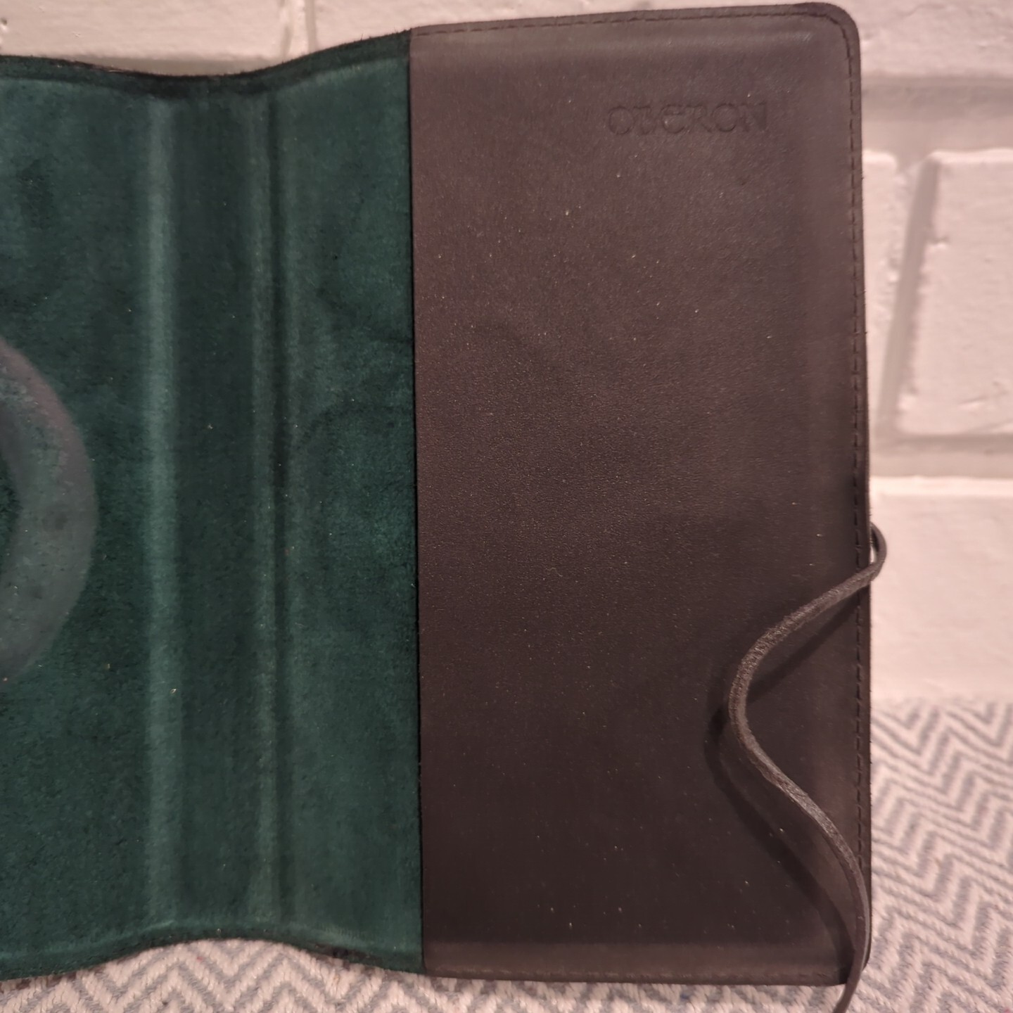 Vintage Retired Oberon Southwestern Design Leather Planner Organizer Cover