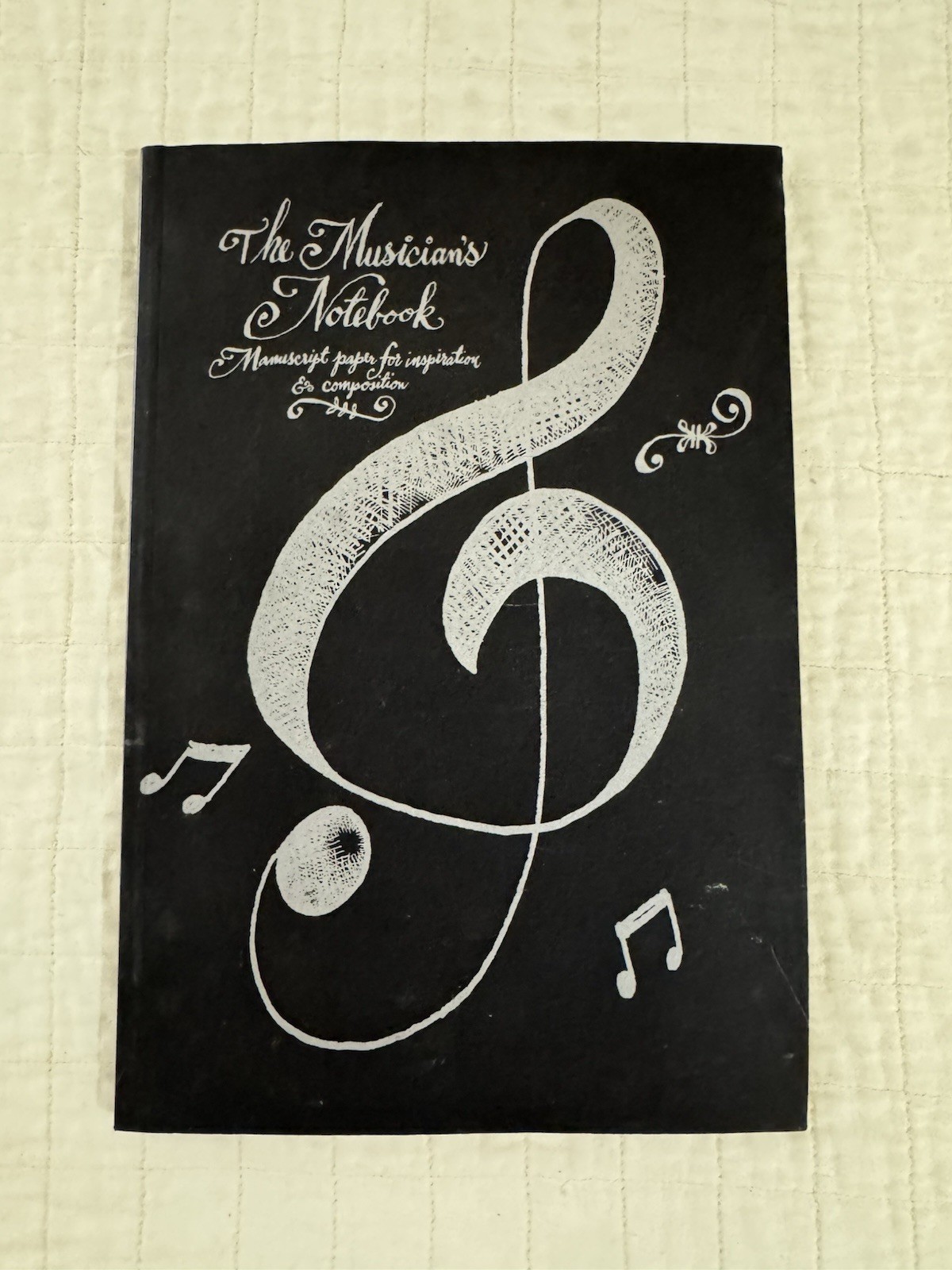 Barnes Noble Running Press Musician’s Notebook Manuscript Sheet Music Vintage 04