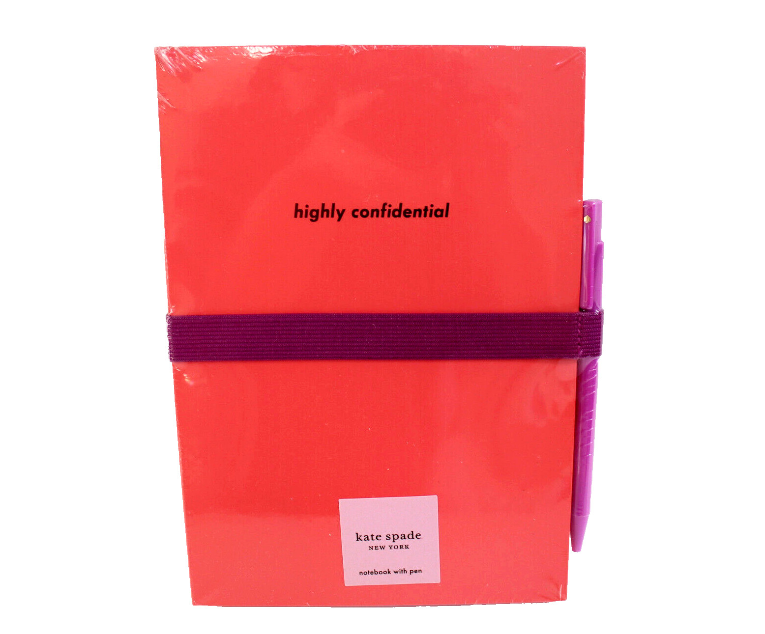 kate spade Highly Confidential Notebook With Pen NEW