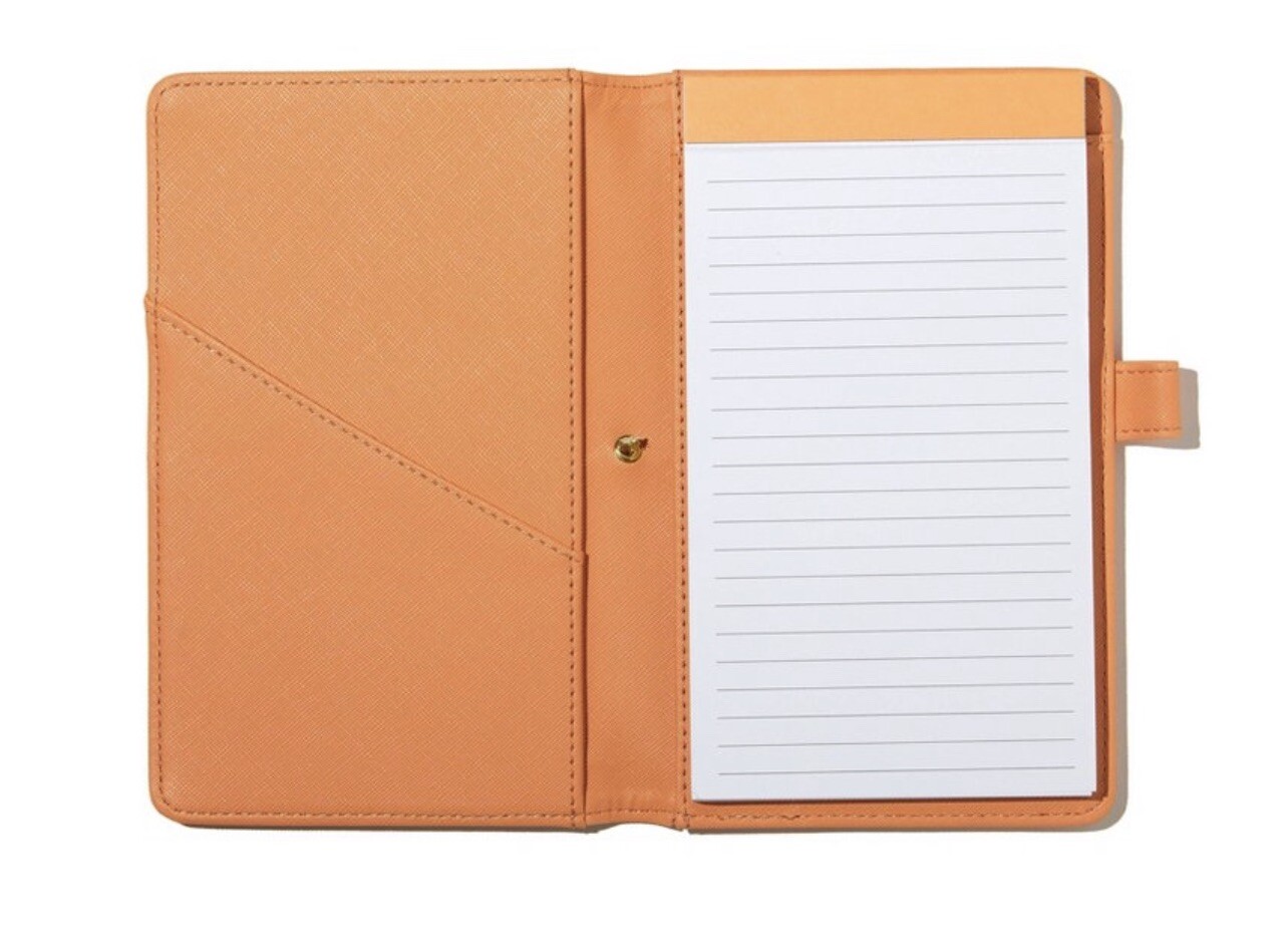Be Rooted Vegan Leather Padfolio 50 Pages Ruled Note Pad, Non Dated. New!