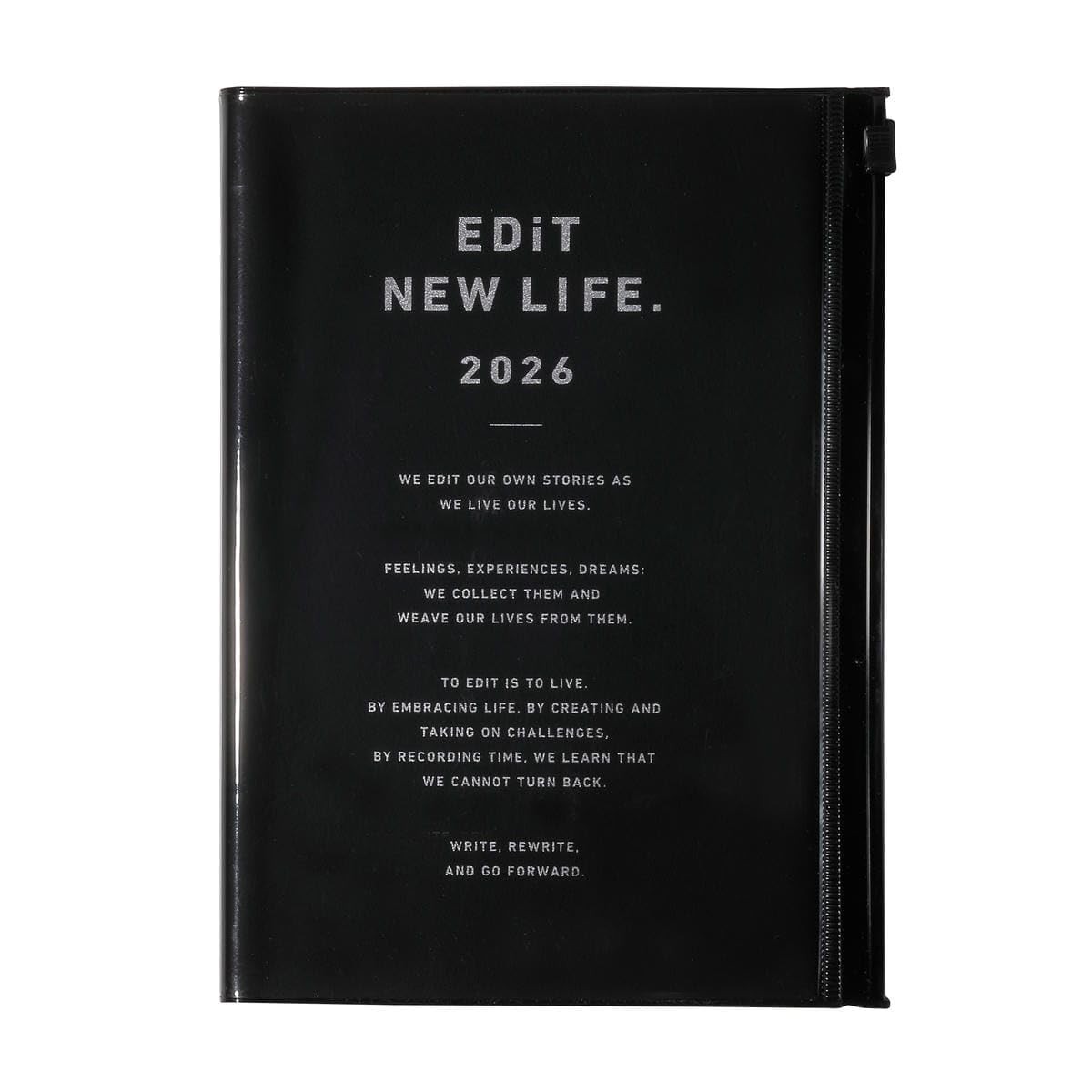 MARK’S Planner 2026 B6 Variant Typo Pocket Lamp Black EDiT