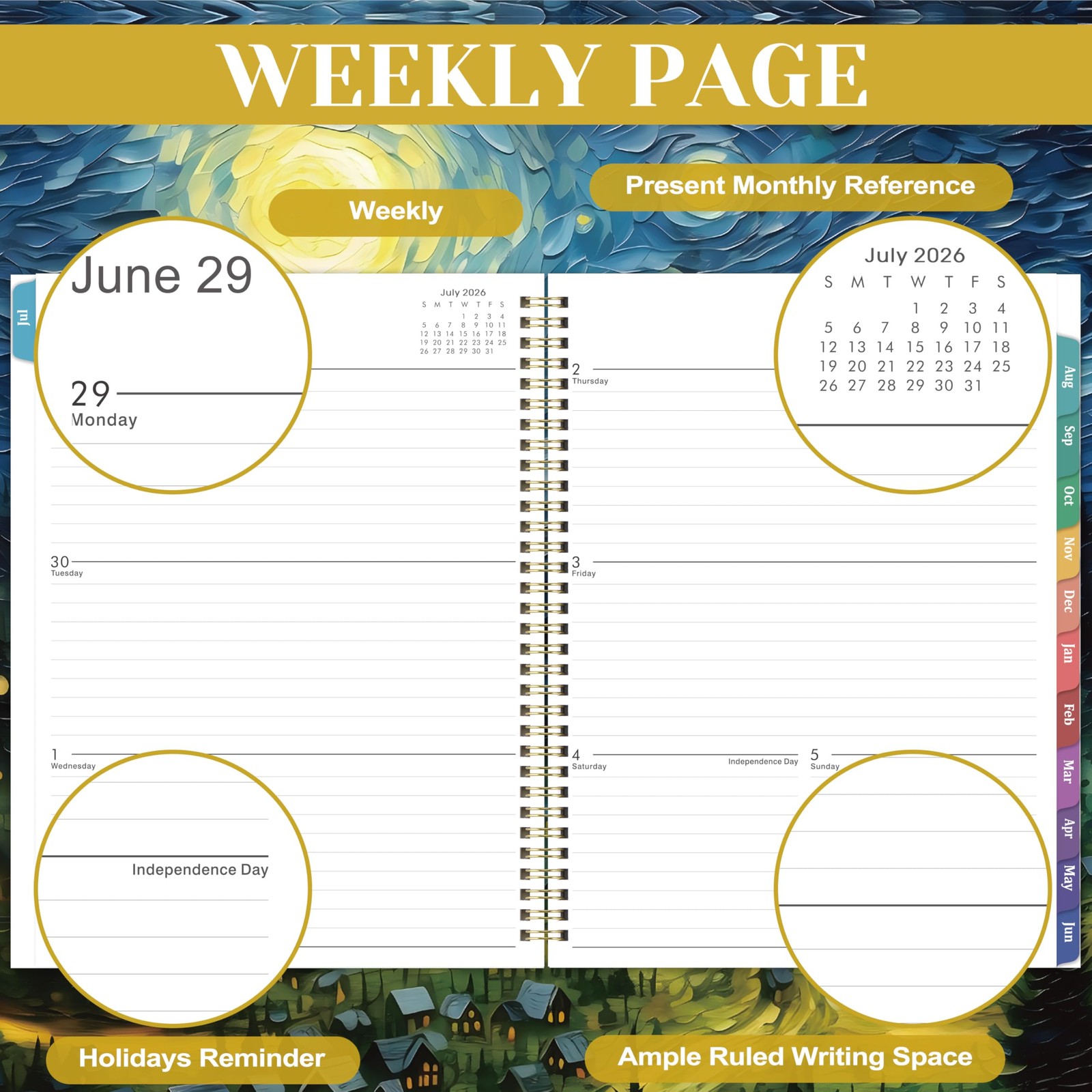 Planner 2026-2027 – Academic Planner 2026-2027, Jul 2026 – Jun 2027, 26-27 Pl…