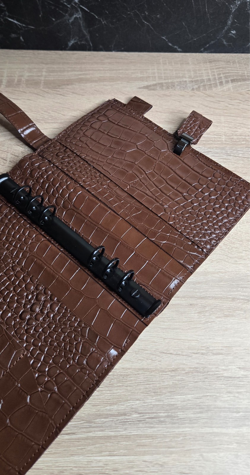 Brown Leather Cover planner A5 – Oops Shop just cover with binder