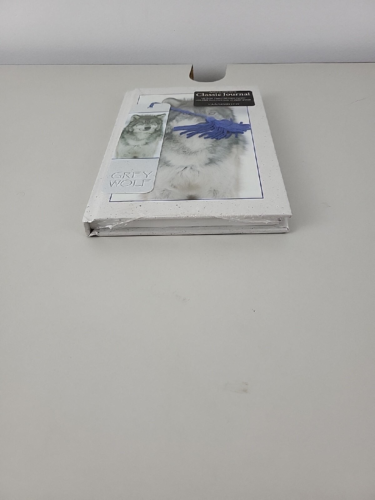 Journal Heavy Cover 160 Pages Each 8″ x 5.75” – Grey Wolf – Hard Cover Sealed