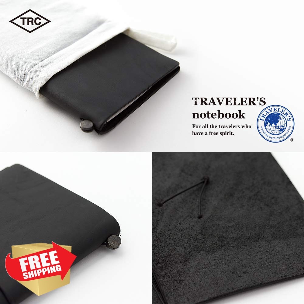 DESIGNPHIL Traveler’s Notebook Black