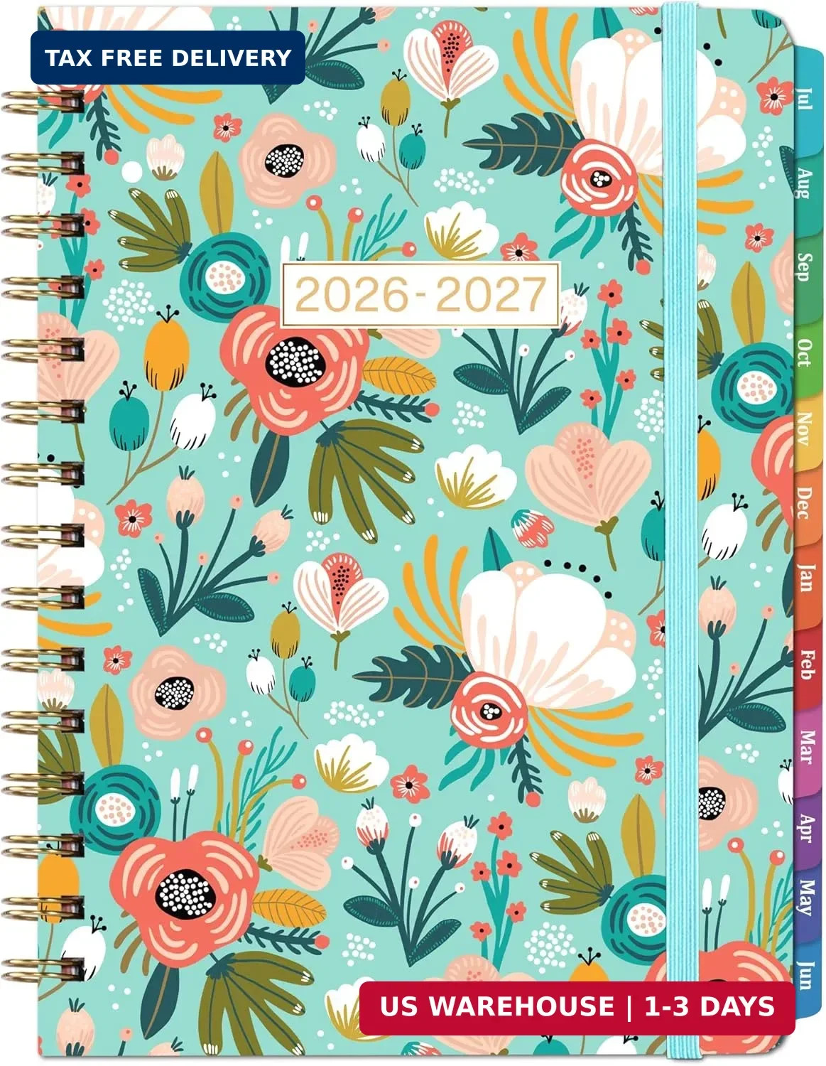 Planner 2026-2027 – Weekly Monthly Planner form July 2026 to June 2027, Academic