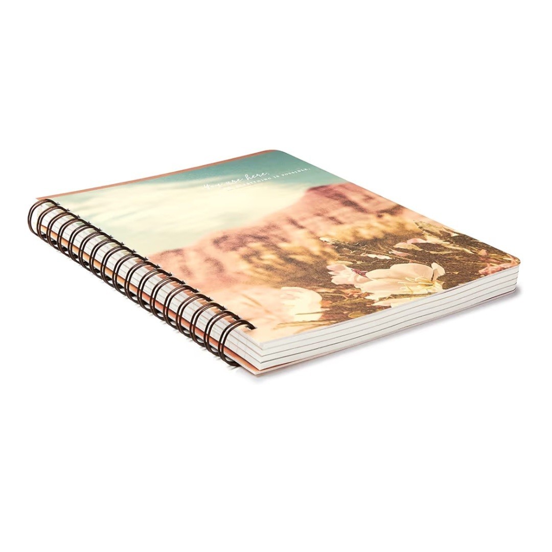 Compendium Spiral Bound Notebook Journal You are Here192 Collage Ruled Pages