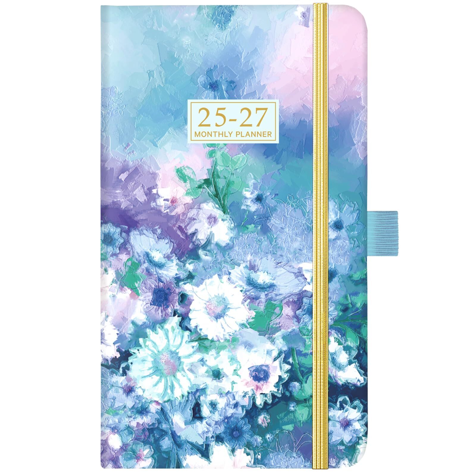 2025-2027 Pocket Planner Monthly Calendar – Jan. 2025 – Dec. 2027 w/ Pen Holder