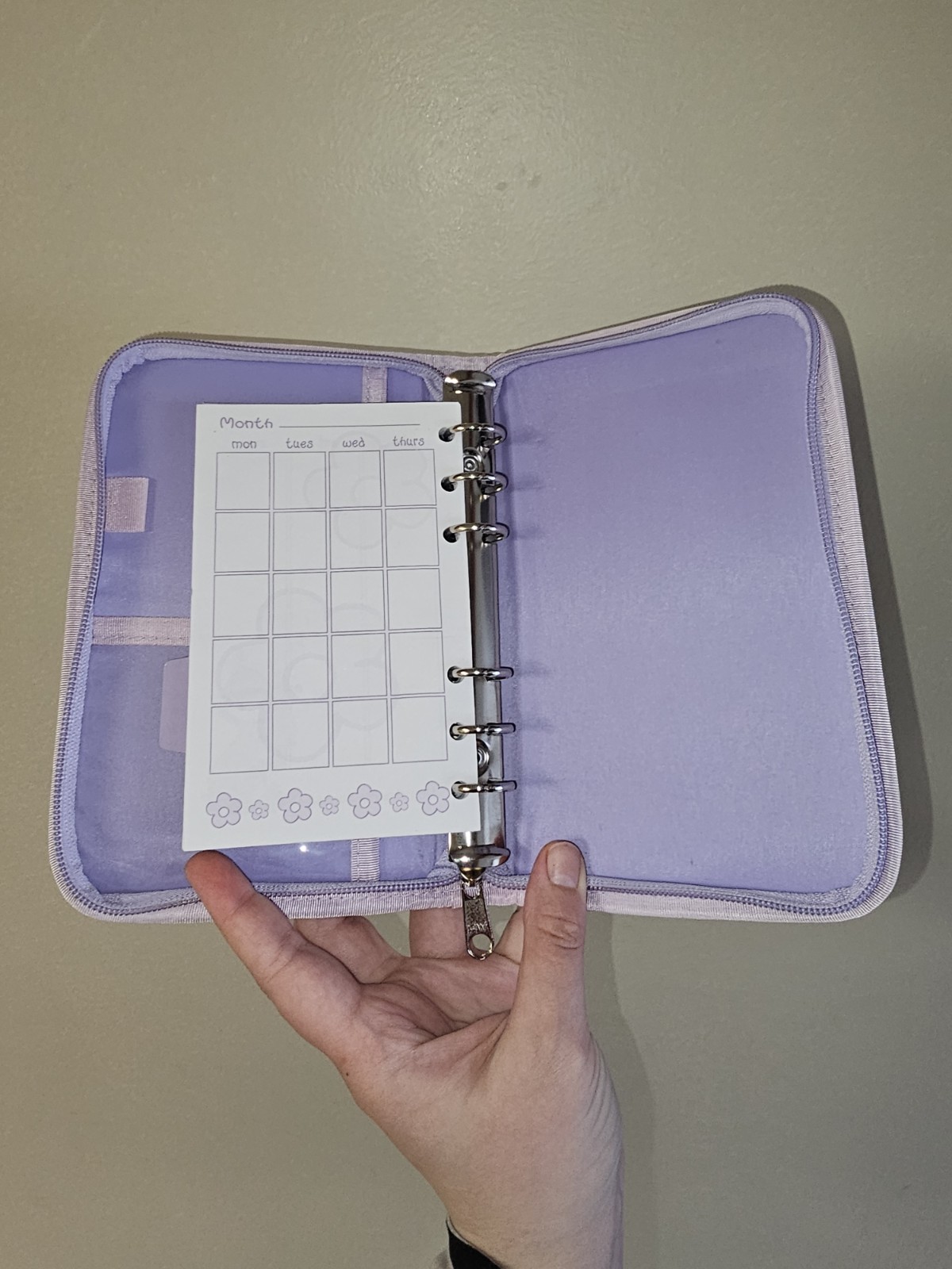 Vintage Precious Moments Planner Organizer Purple Binder BNWOT