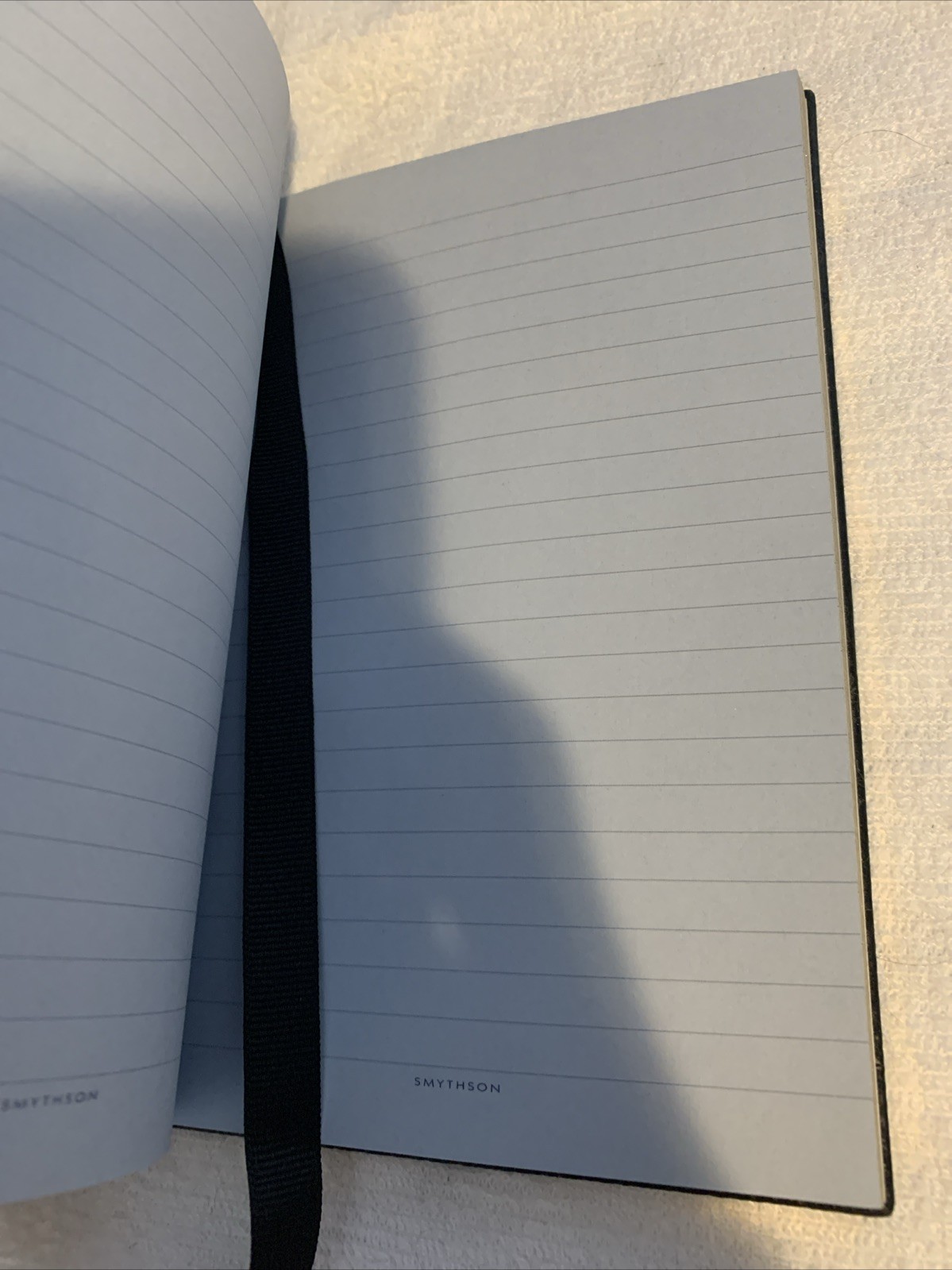 Smythson of Bond Street Featherweight Pocket Notebook AMERICAN EXPRESS PLATINUM