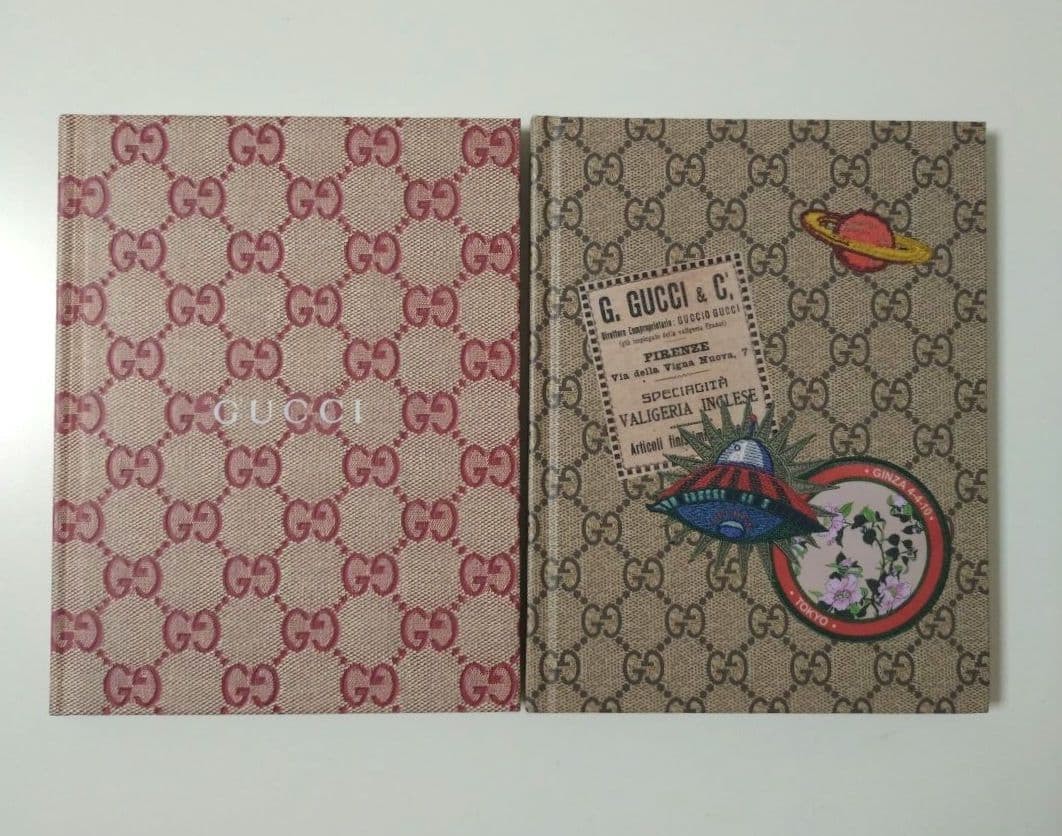 Gucci Baila Notebook My Gucci Book & My Scrap Book Oggi Limited Set of 2