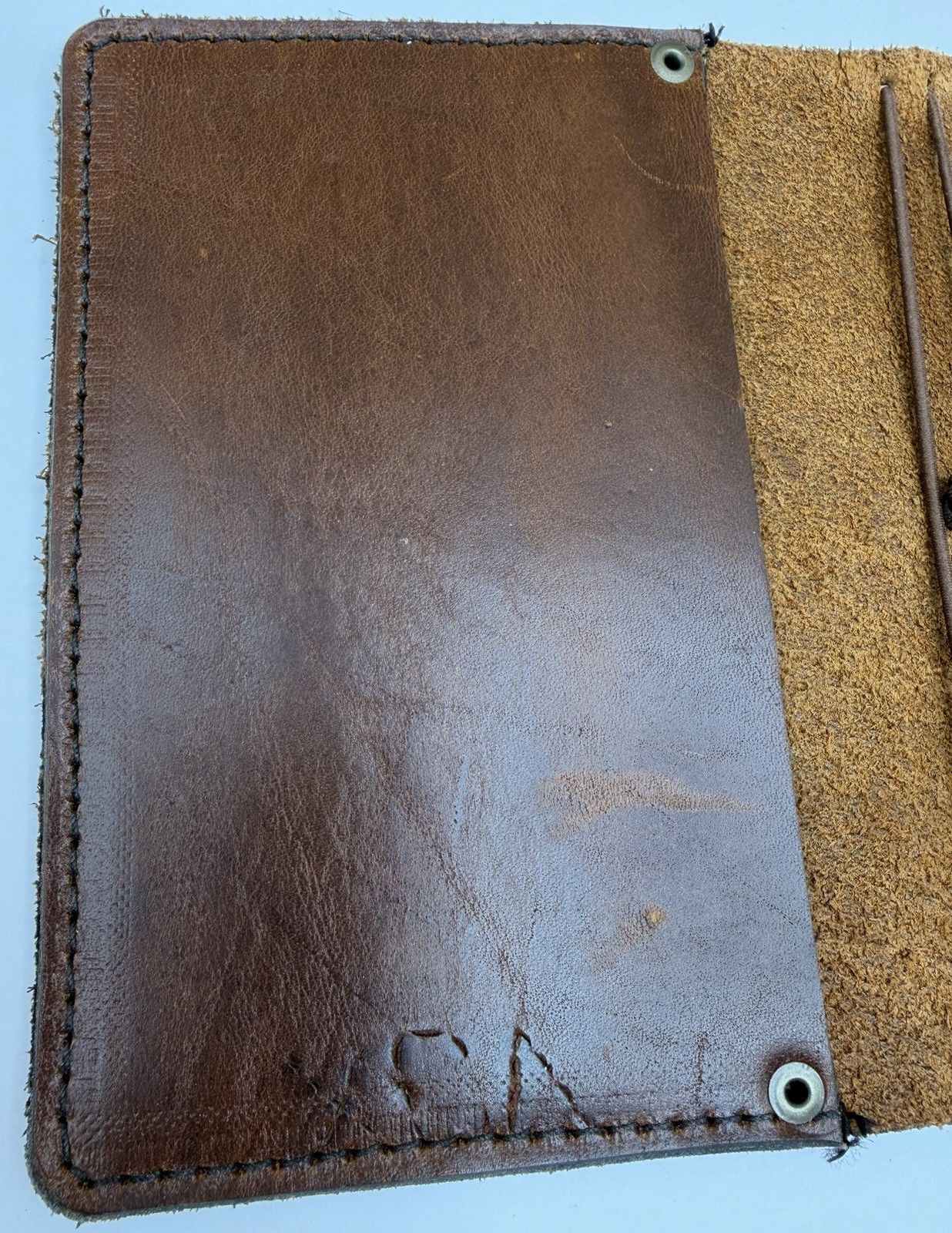 Zenkraft Handmade Leather Traveler’s Notebook Cover For 4×6 Notebooks Brown TN