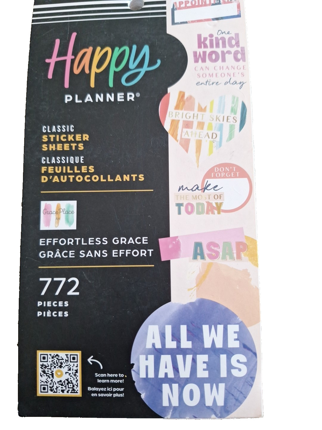 Happy PlannerValue Pack Planner Stickers Effortless Grace 772 pcs NewNew