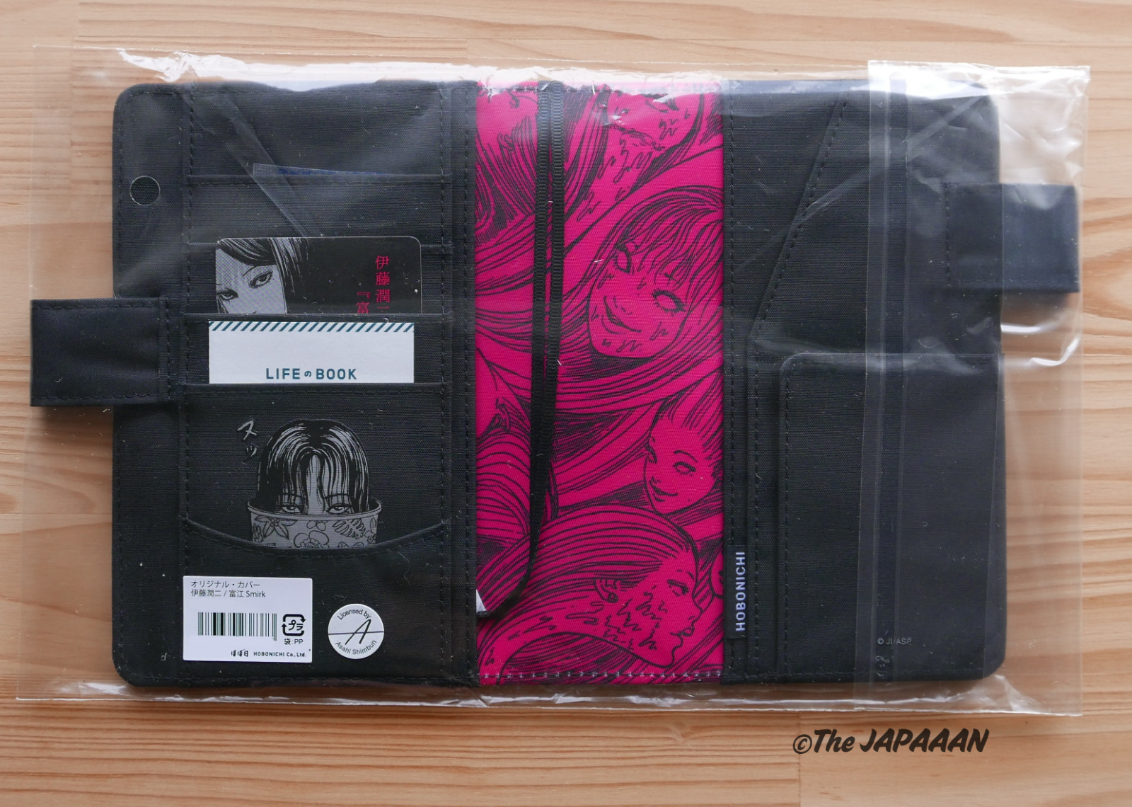 HOBONICHI TECHO 2026 Tomie by Junji Ito Smirk A6 Original Cover Pencil Board