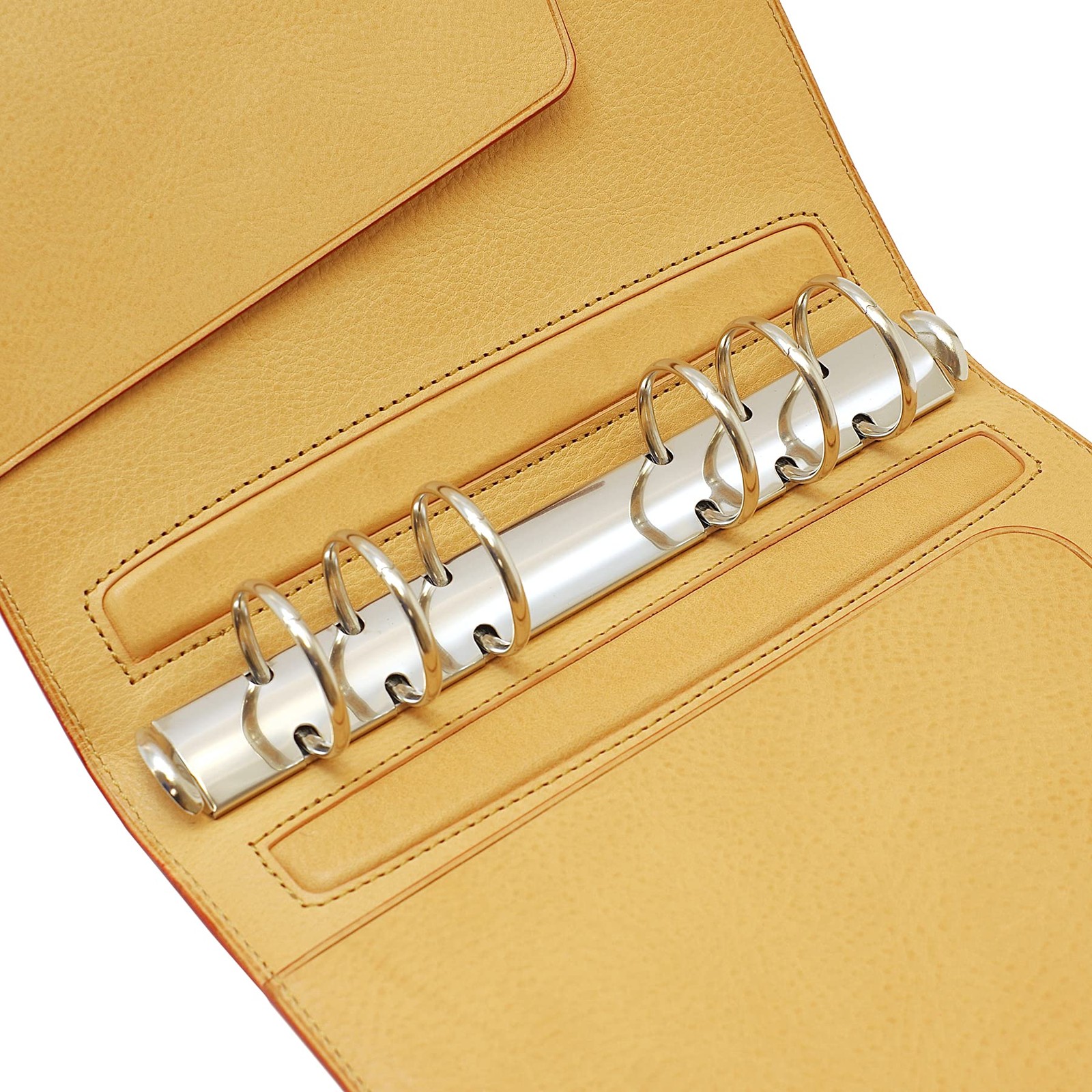 Breilio System Planner Bible Size Minerva Box Ring Diameter 30 mm Belt Natural 5