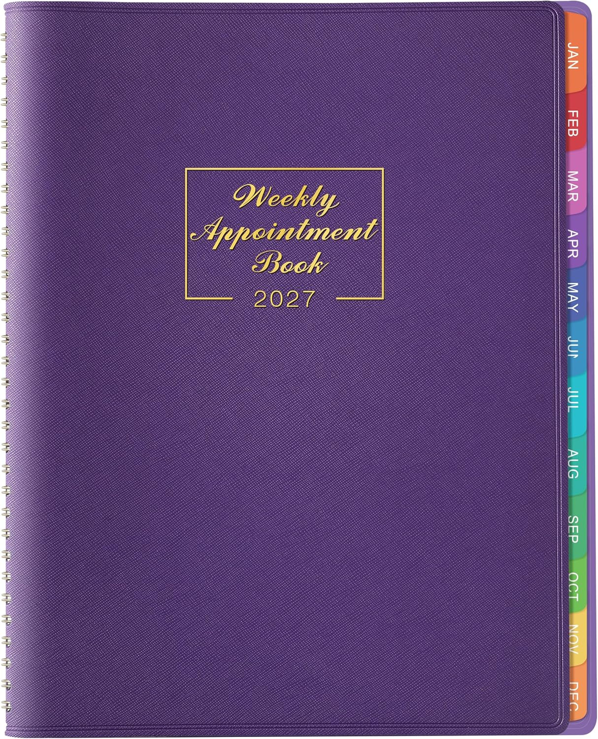 2027 Weekly Appointment Book – Daily Planner 2027 from January 2027 – December 2