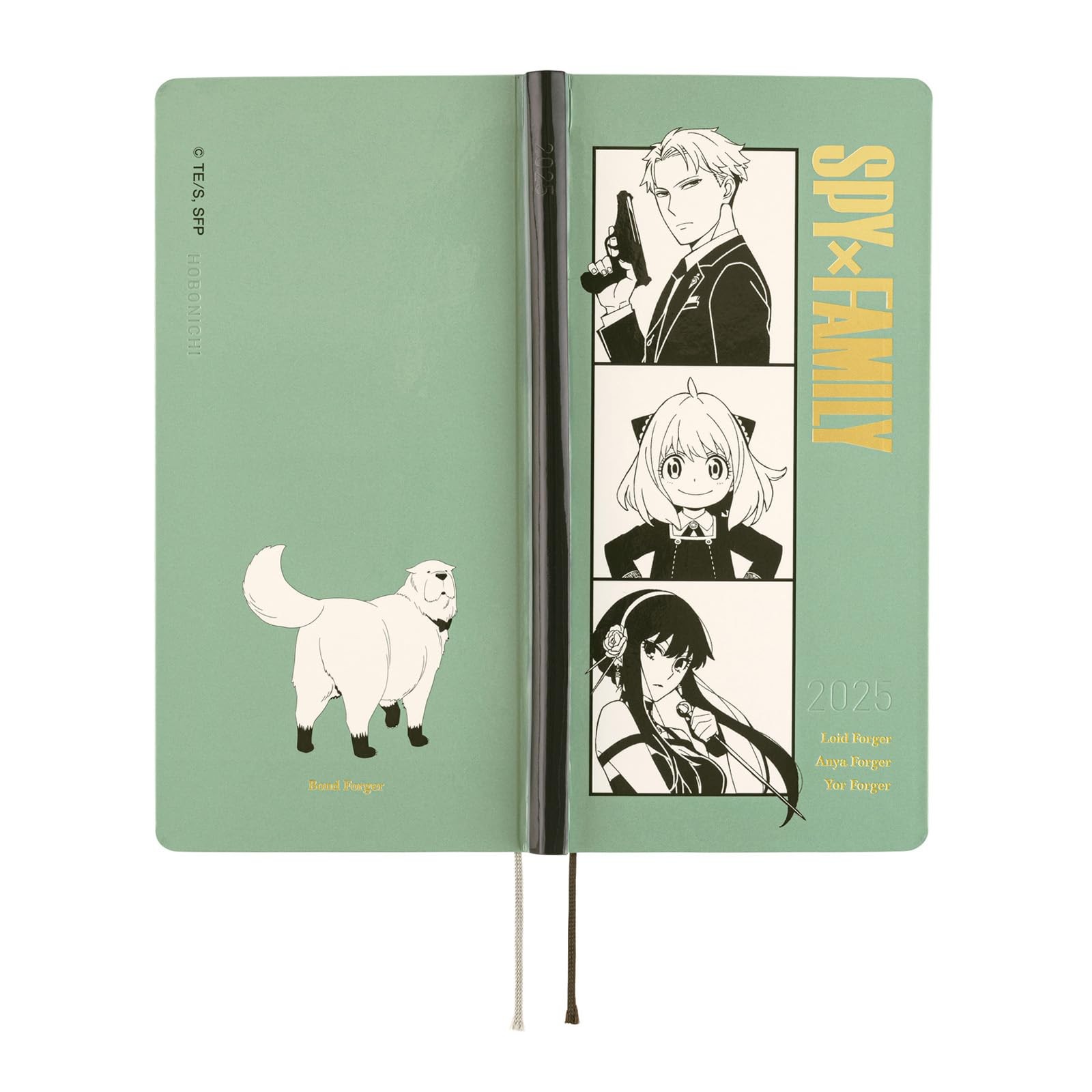 Hobonichi Notebook 2025 Weeks English Edition SPY×FAMILY/Folger Family *Domestic