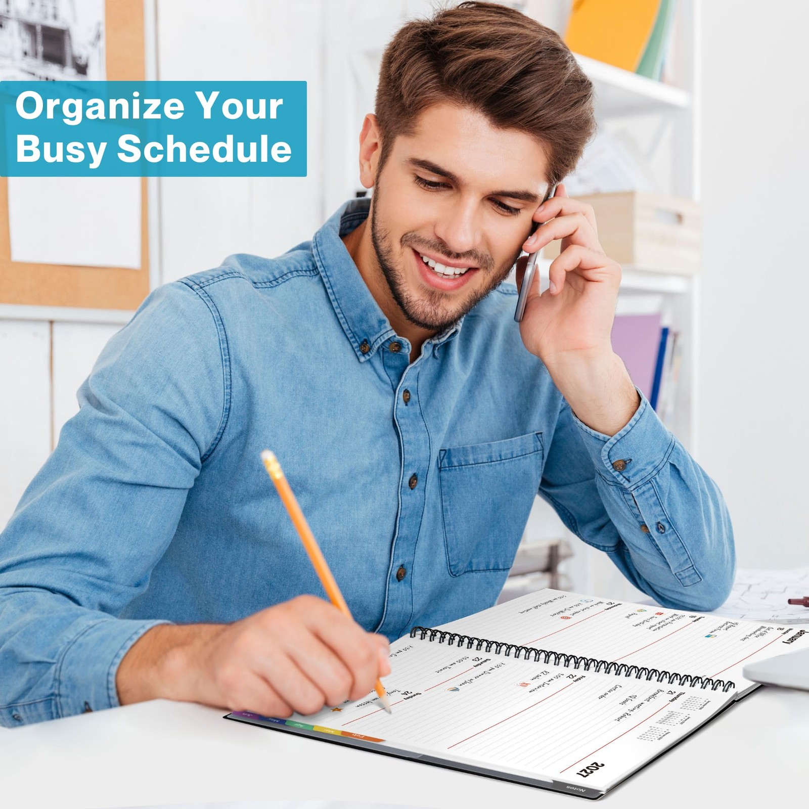 Dunwell Planner 20262027 8.5×11, July 2026 to June 2027, Weekly and Monthly A…
