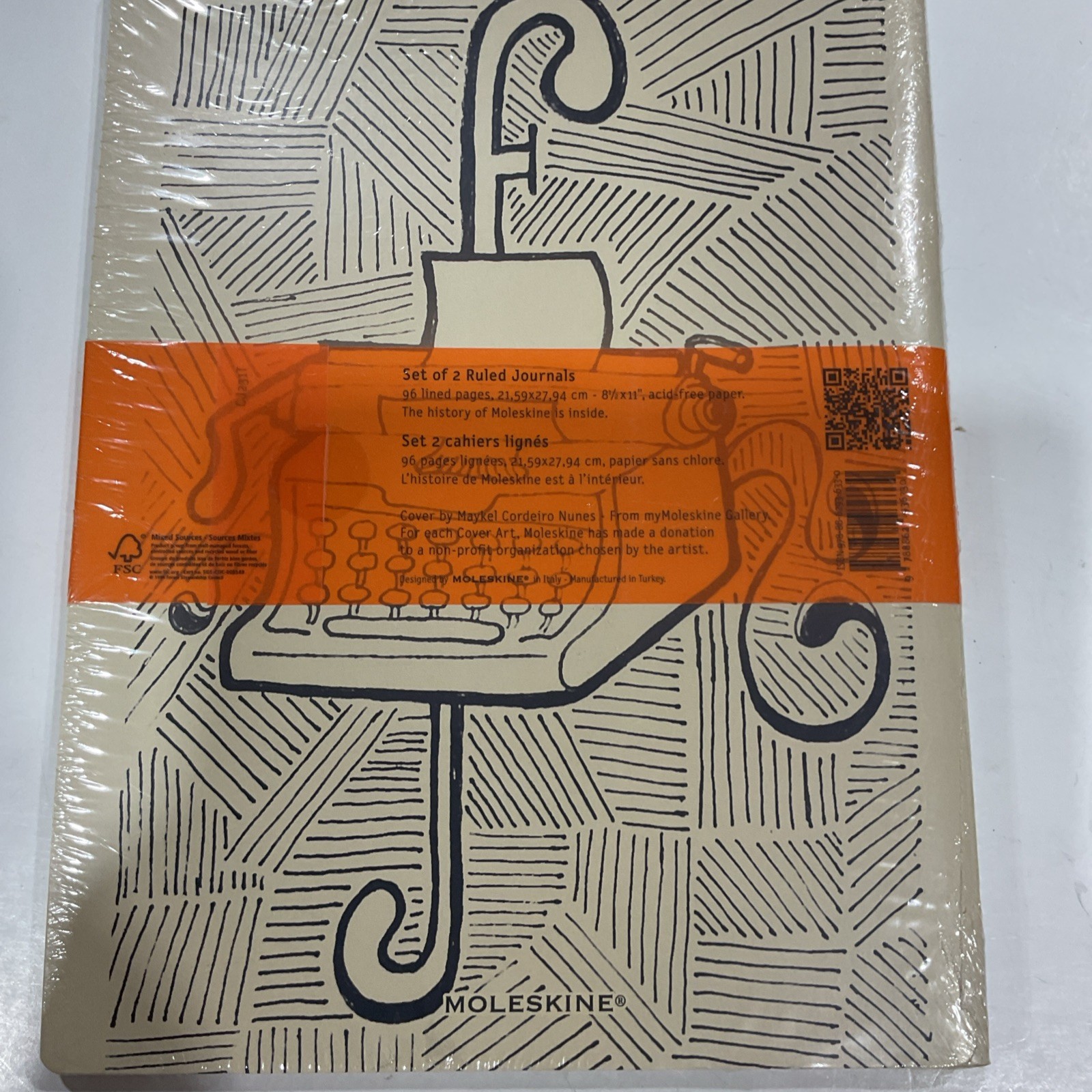 NEW 8.5×11 Moleskine Legendary Notebooks 2 Pack Ruled Journal Softcover