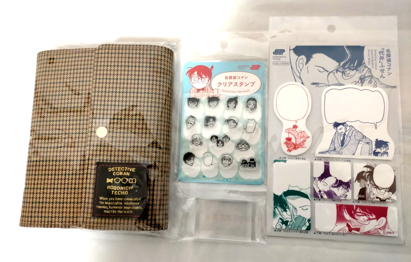 HOBONICHI TECHO Original A6 size Cover Detective Conan Case Closed! Set