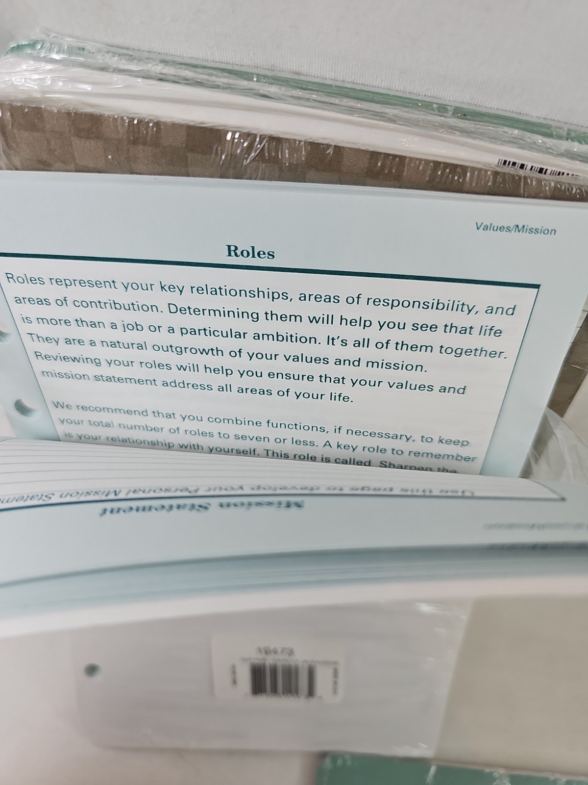 Franklin Covey Classic 7-Hole Original Lined 200 Pages 5.5×8.5″ & Planning Pack