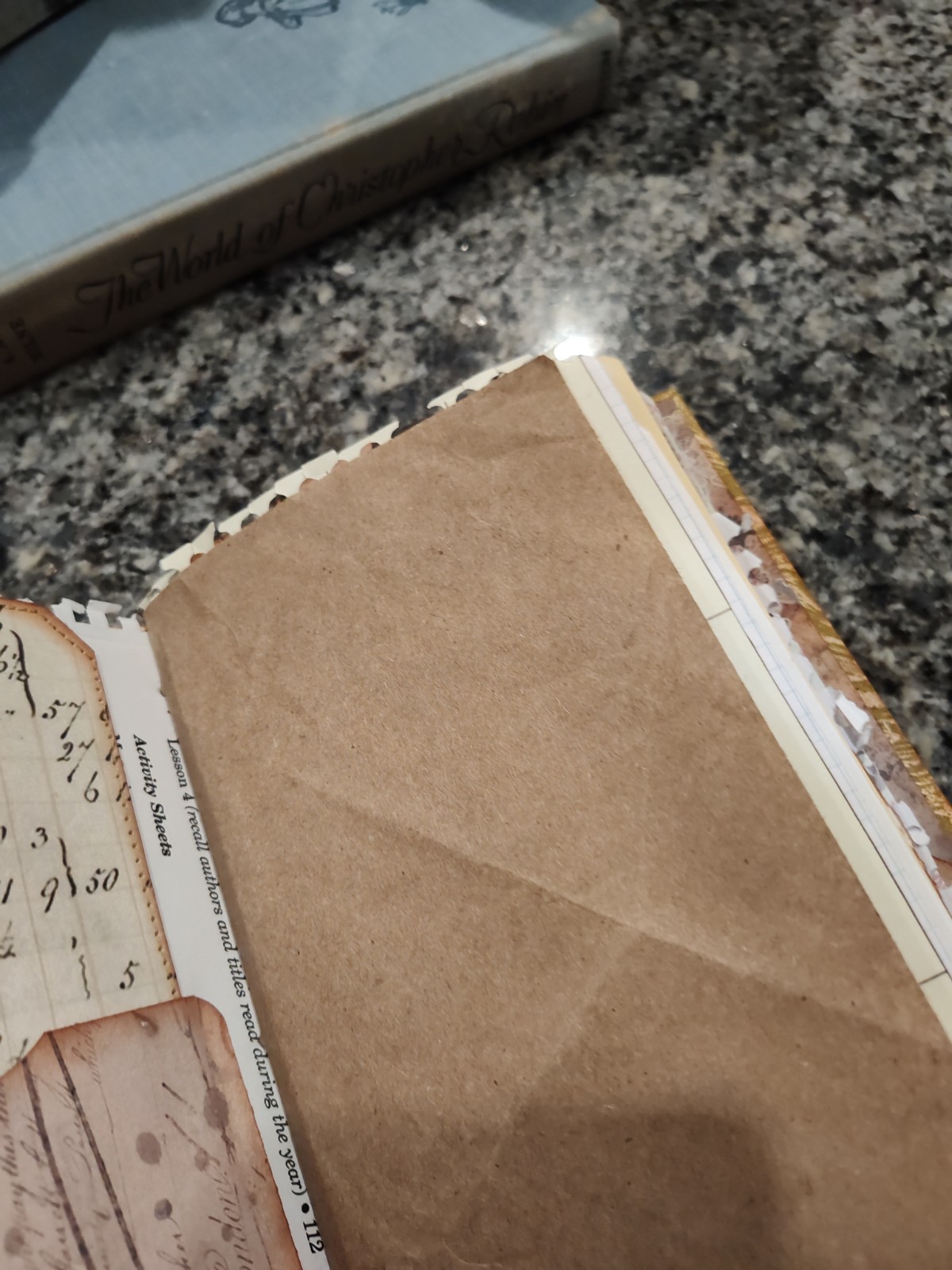 Handcrafted Vintage Journal, Planner, Diary, sketechbook