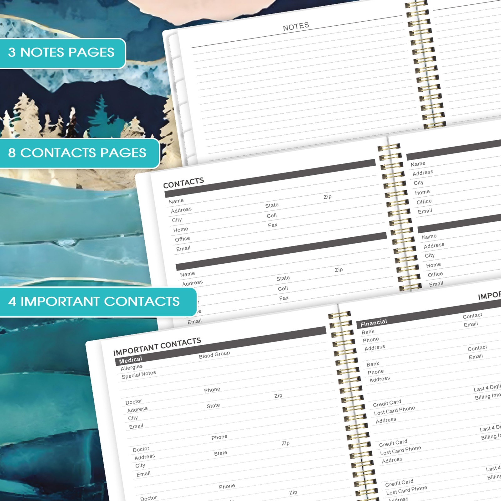 Monthly Planner 2026-2031 – 5 Year Monthly Calendar 2026-2031, Jul.2026 – Jun…